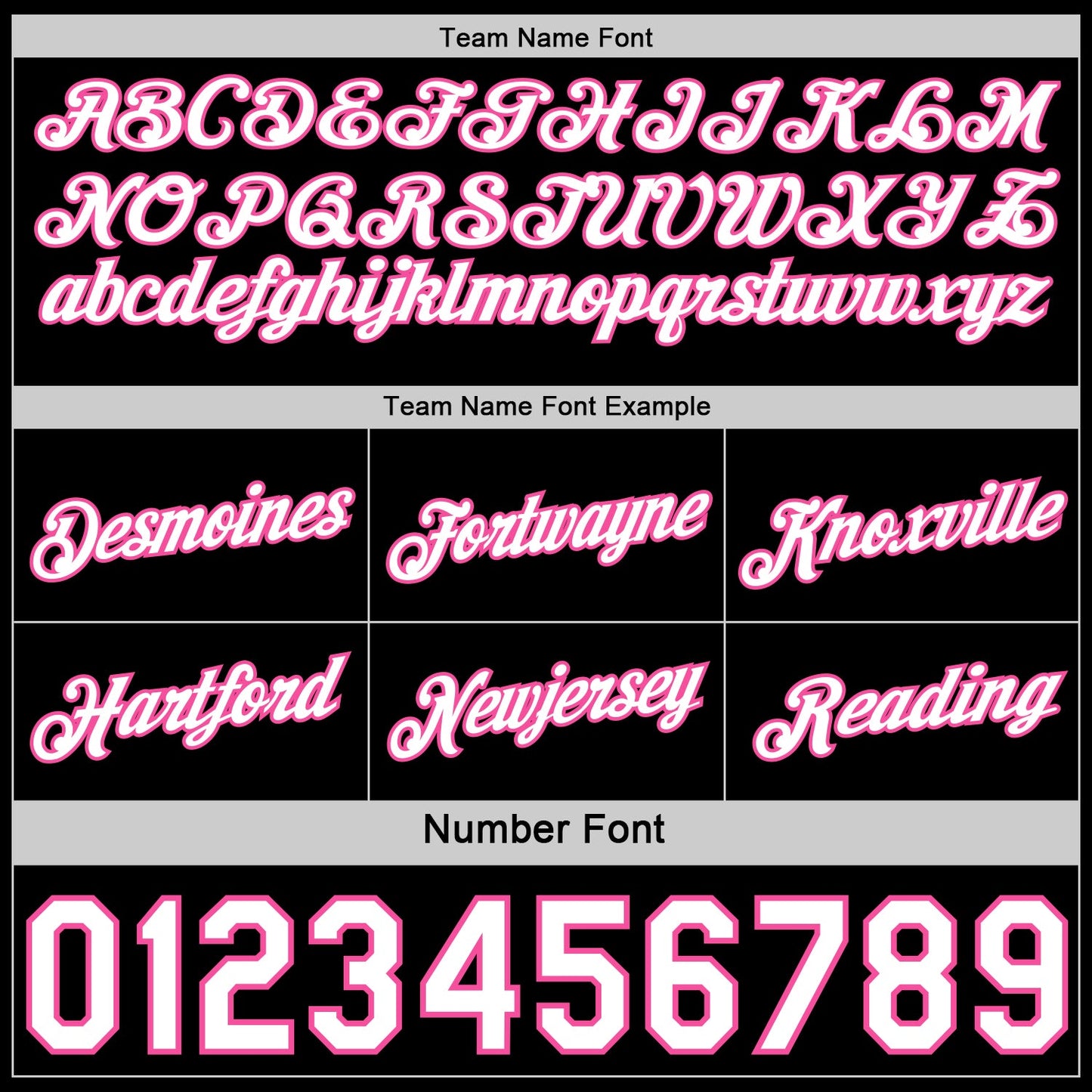 Custom Reversible Black White-Pink Double Side Star Sublimation Basketball Set Jersey view 6