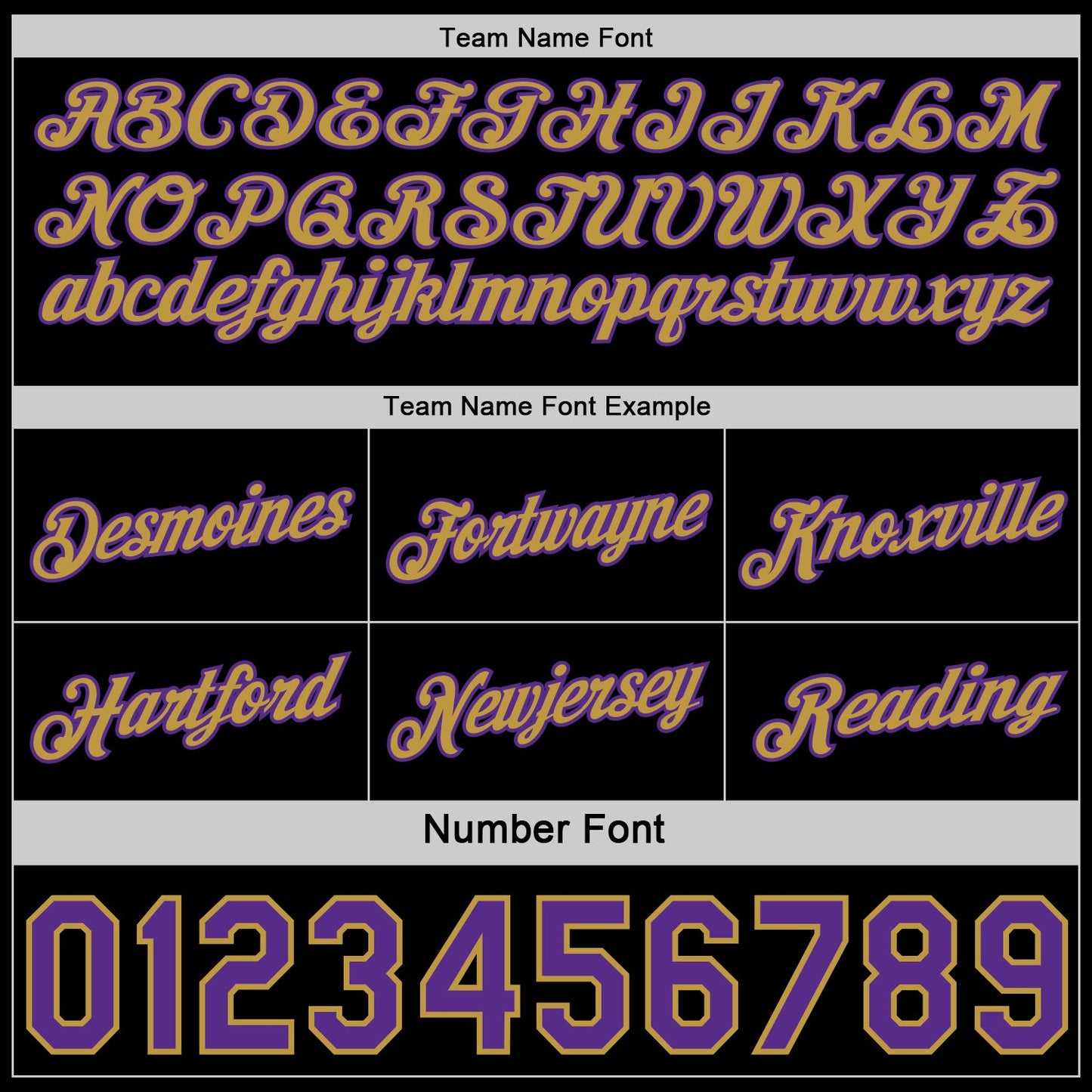 Custom Reversible Black Purple-Old Gold Double Side Star Sublimation Basketball Set Jersey view 6