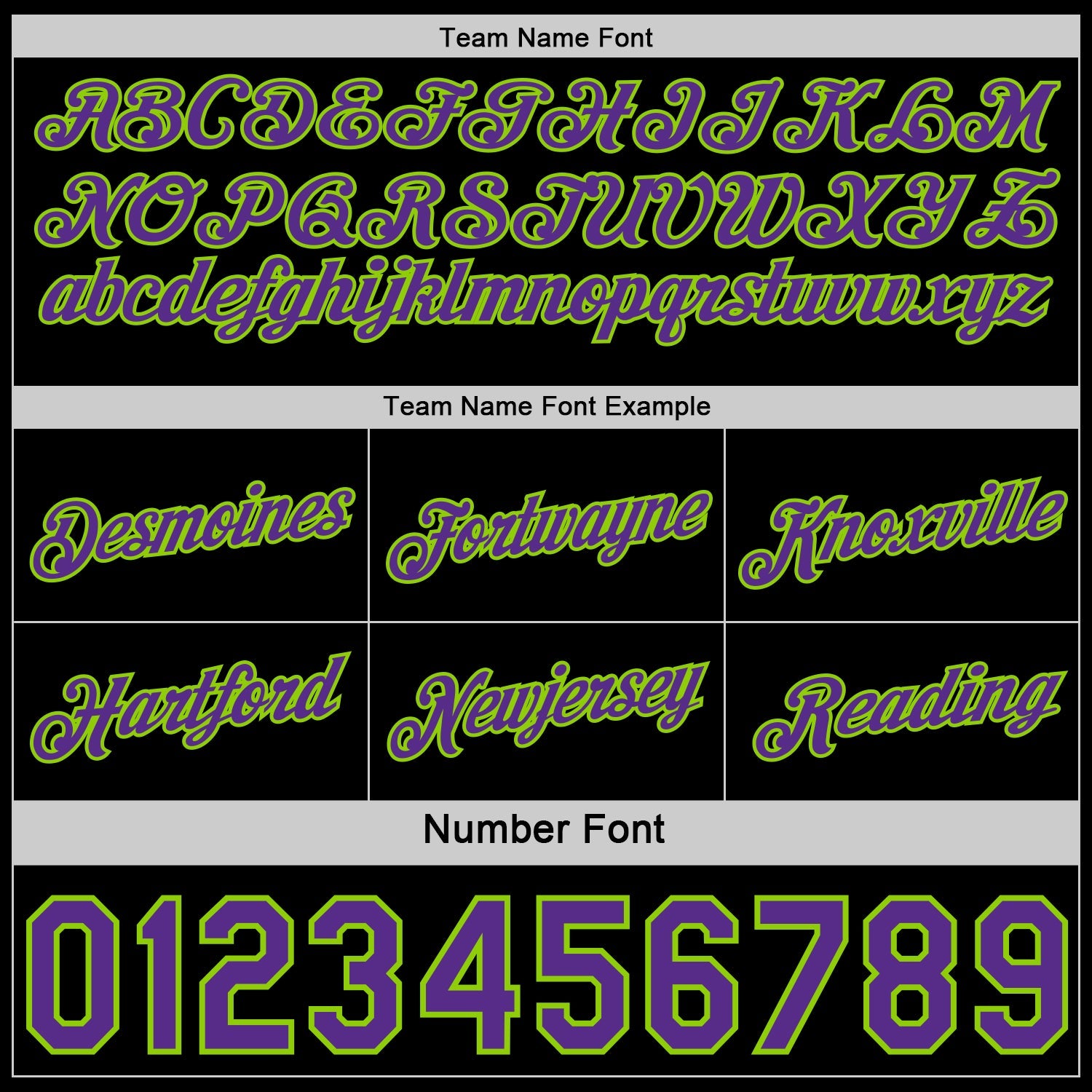Custom Reversible Black Purple-Neon Green Double Side Star Sublimation Basketball Set Jersey view 6