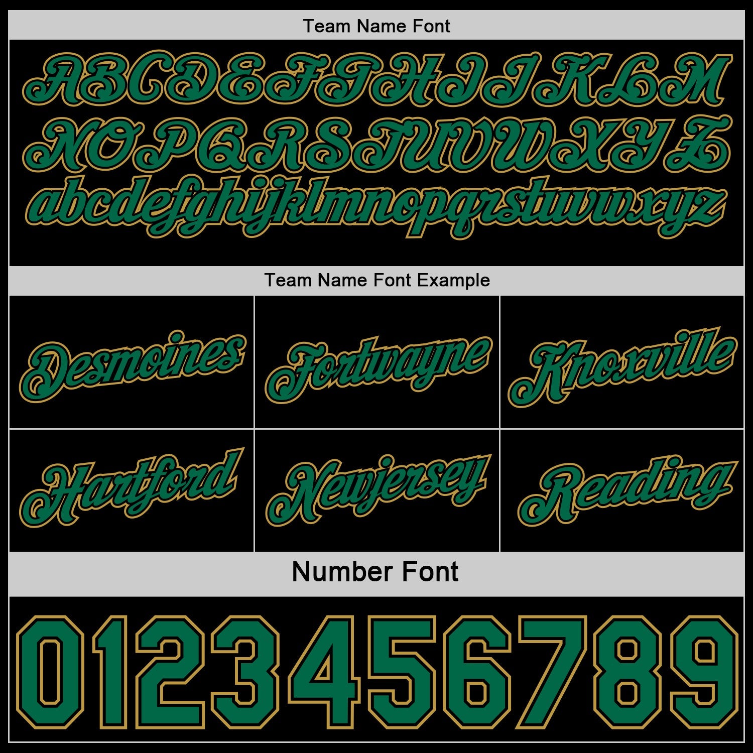 Custom Reversible Black Kelly Green-Old Gold Double Side Star Sublimation Basketball Set Jersey view 6