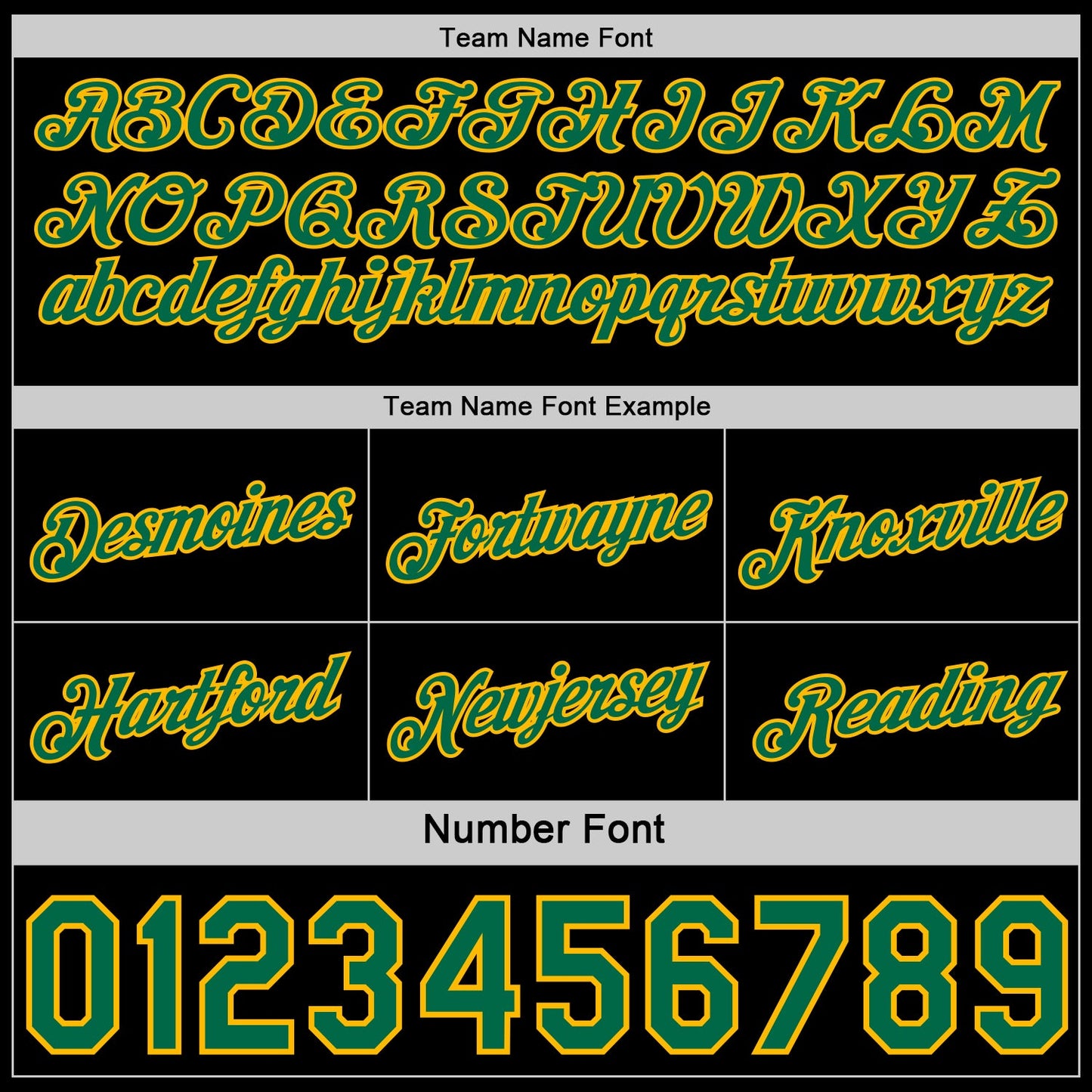 Custom Reversible Black Kelly Green-Gold Double Side Star Sublimation Basketball Set Jersey view 6