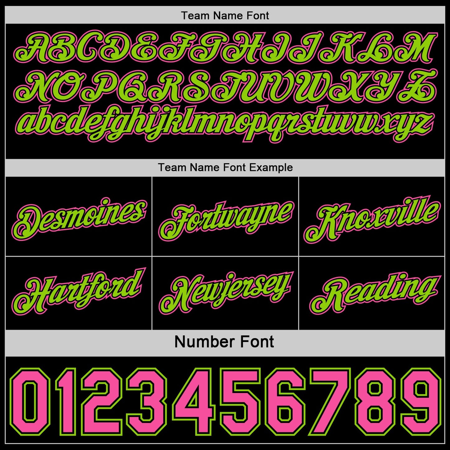 Custom Reversible Black Pink-Neon Green Double Side Star Sublimation Basketball Set Jersey view 6