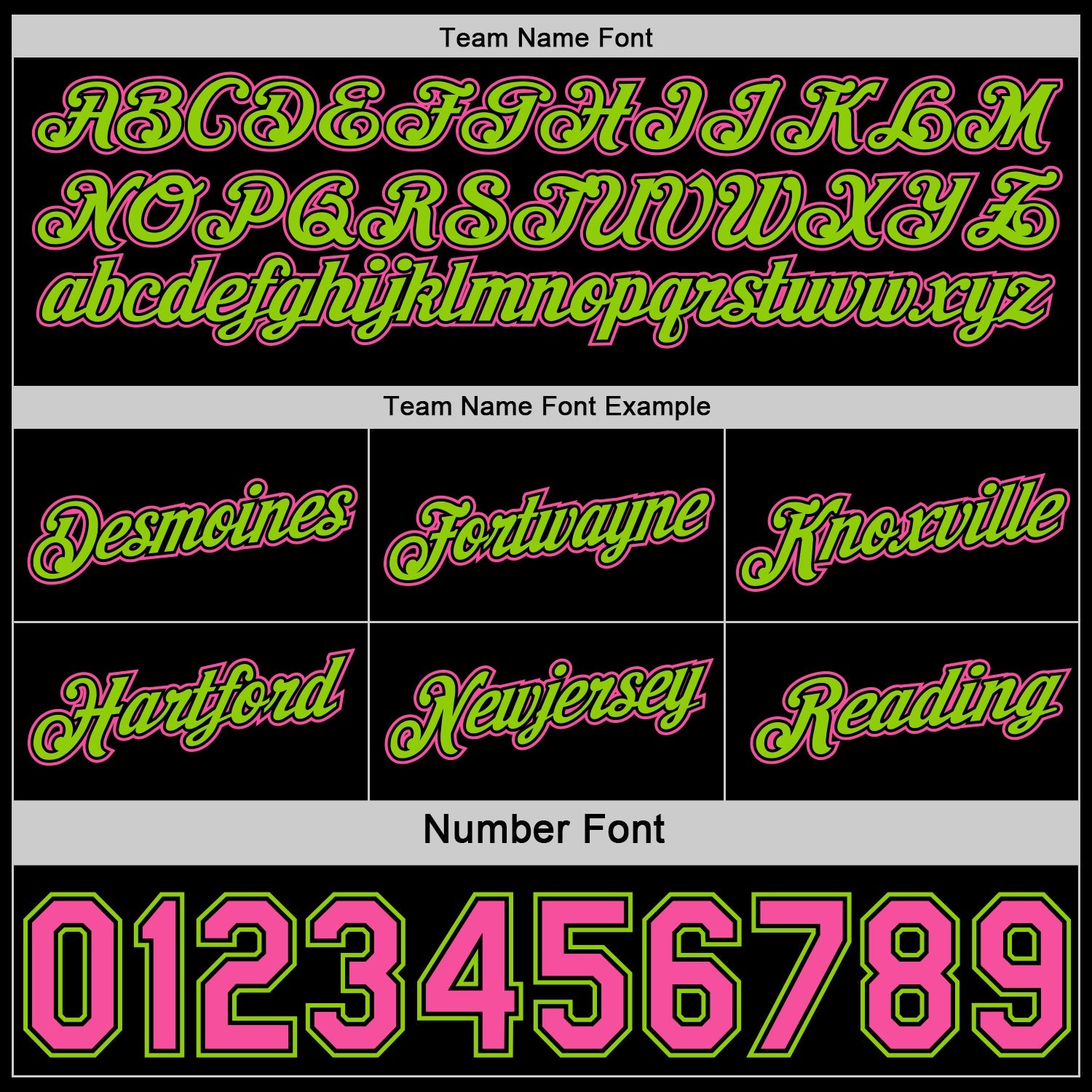 Custom Reversible Black Pink-Neon Green Double Side Star Sublimation Basketball Set Jersey view 6