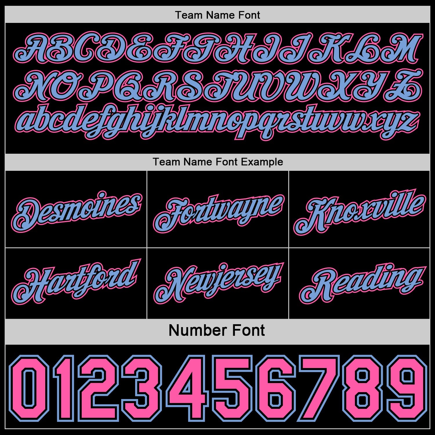 Custom Reversible Black Pink-Lakes Blue Double Side Star Sublimation Basketball Set Jersey view 6