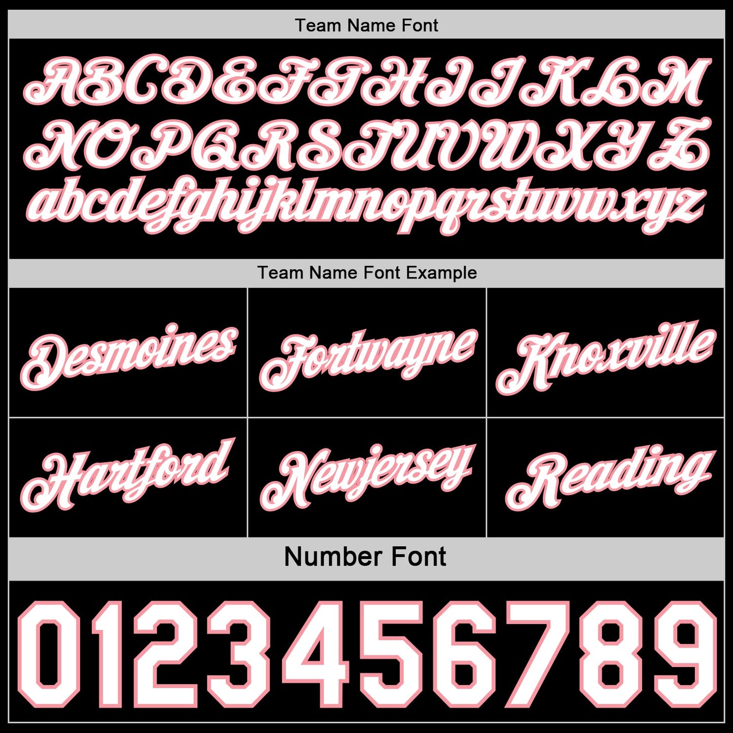 Custom Reversible Black White-Medium Pink Double Side Star Sublimation Basketball Set Jersey view 6