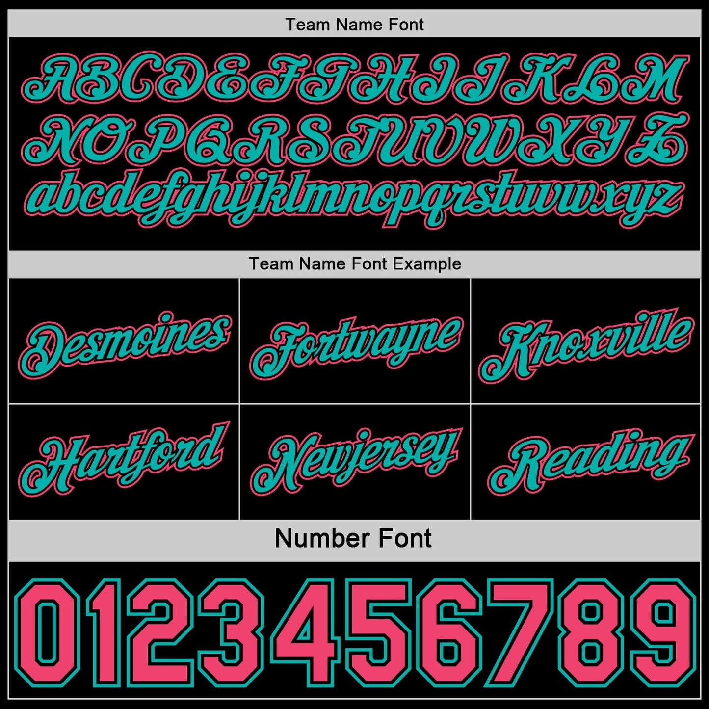 Custom Reversible Black Neon Pink-Aqua Double Side Star Sublimation Basketball Set Jersey view 6
