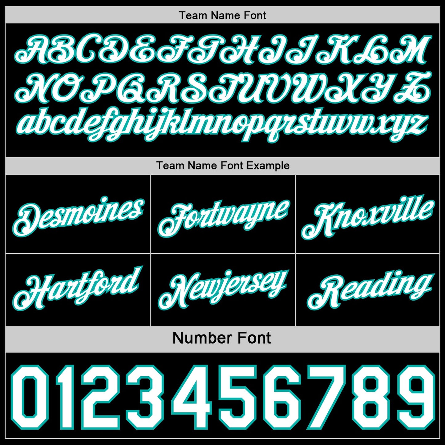 Custom Reversible Black White-Aqua Double Side Star Sublimation Basketball Set Jersey view 6