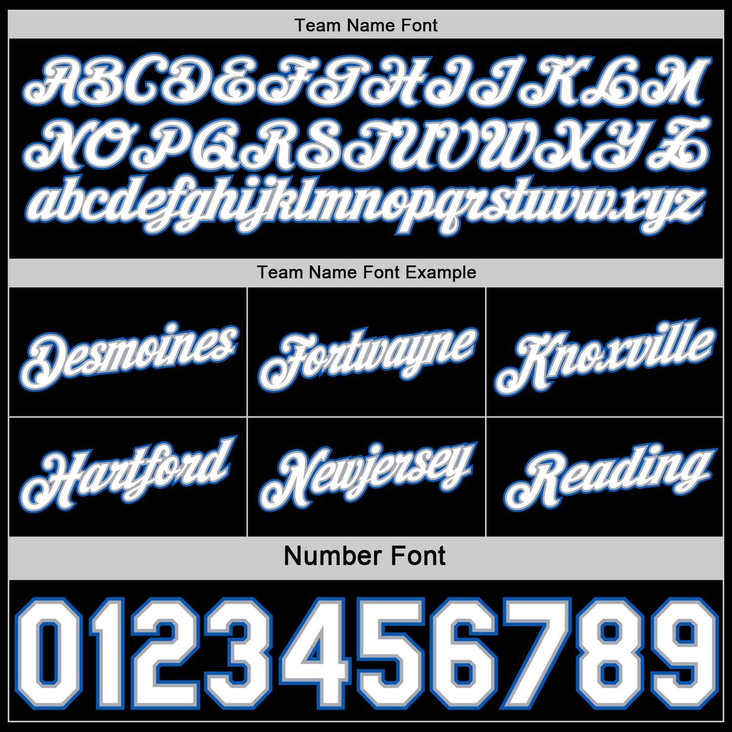 Custom Reversible Black White-Blue Double Side Star Sublimation Basketball Set Jersey view 6