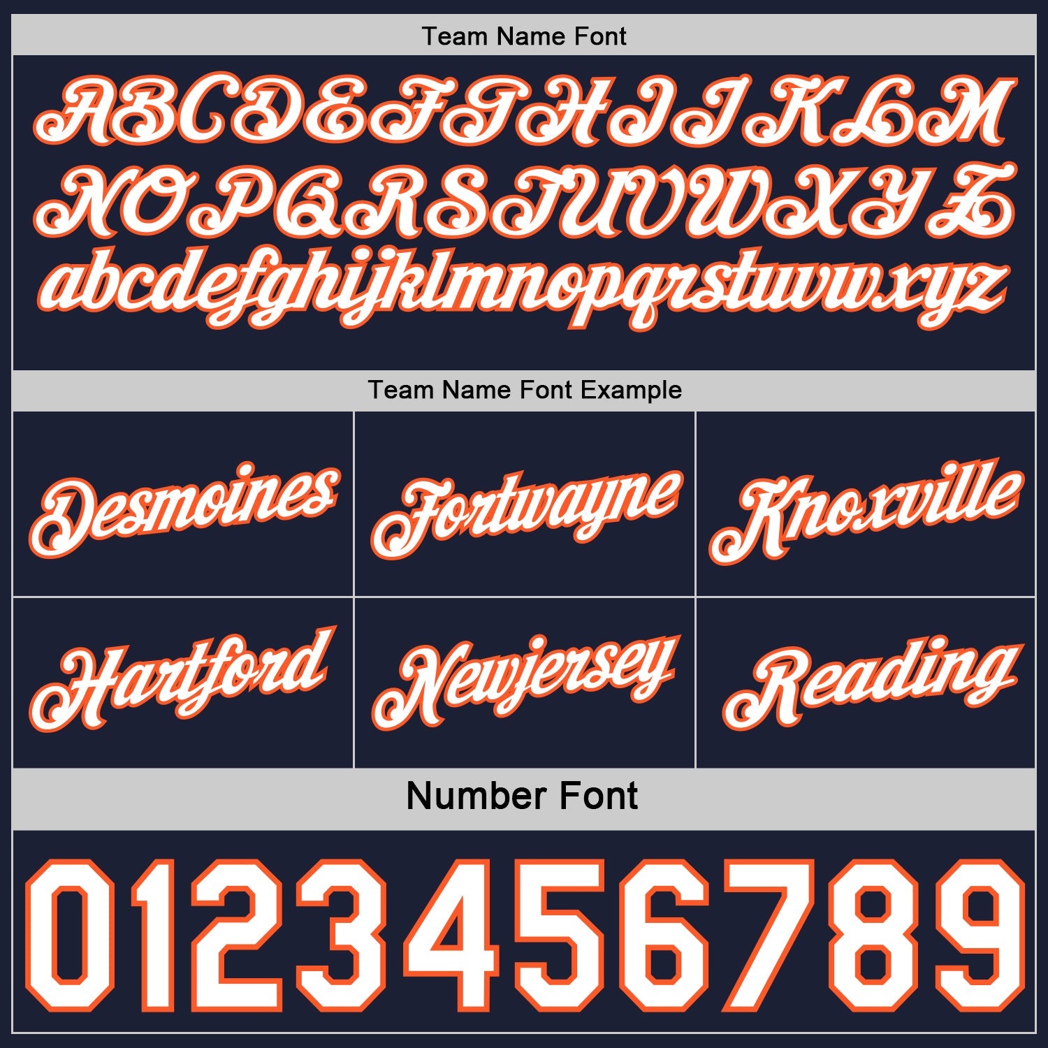 Custom Reversible Navy White-Orange Double Side Star Sublimation Basketball Set Jersey view 6