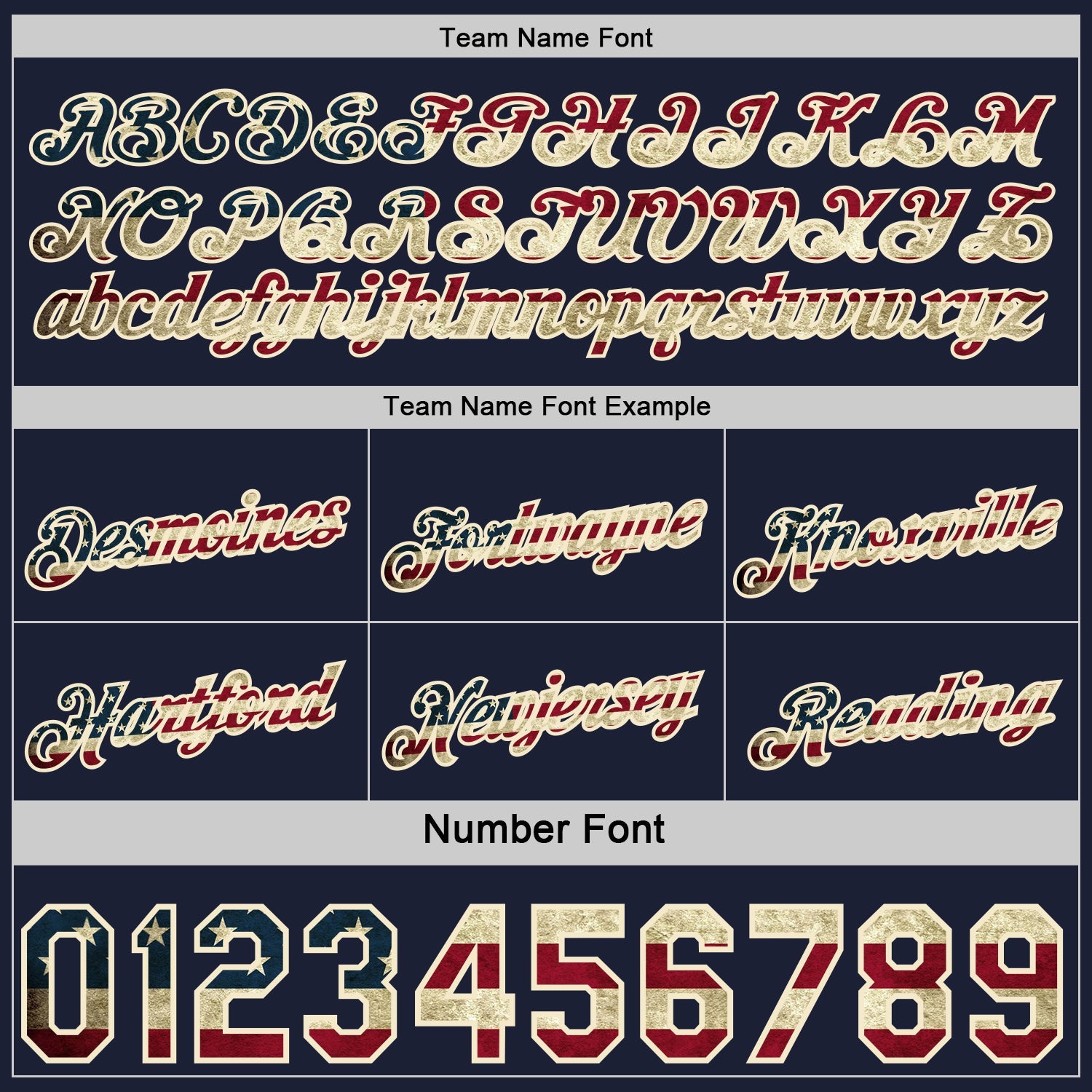 Custom Reversible Navy Vintage USA Flag-Cream Double Side Star Sublimation Basketball Set Jersey view 6