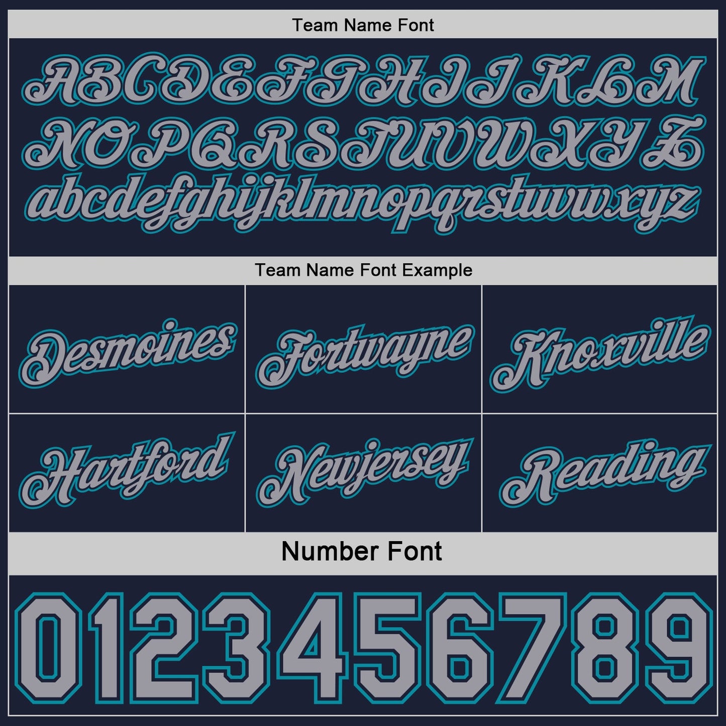 Custom Reversible Navy Gray-Teal Double Side Star Sublimation Basketball Set Jersey view 6