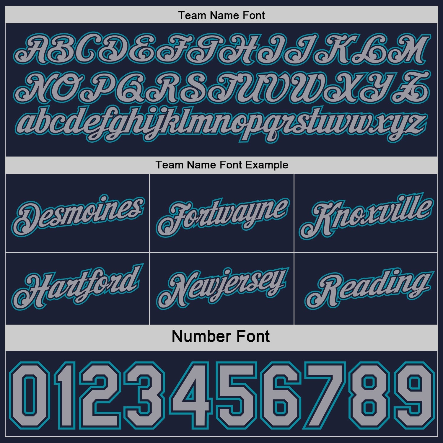 Custom Reversible Navy Gray-Teal Double Side Star Sublimation Basketball Set Jersey view 6