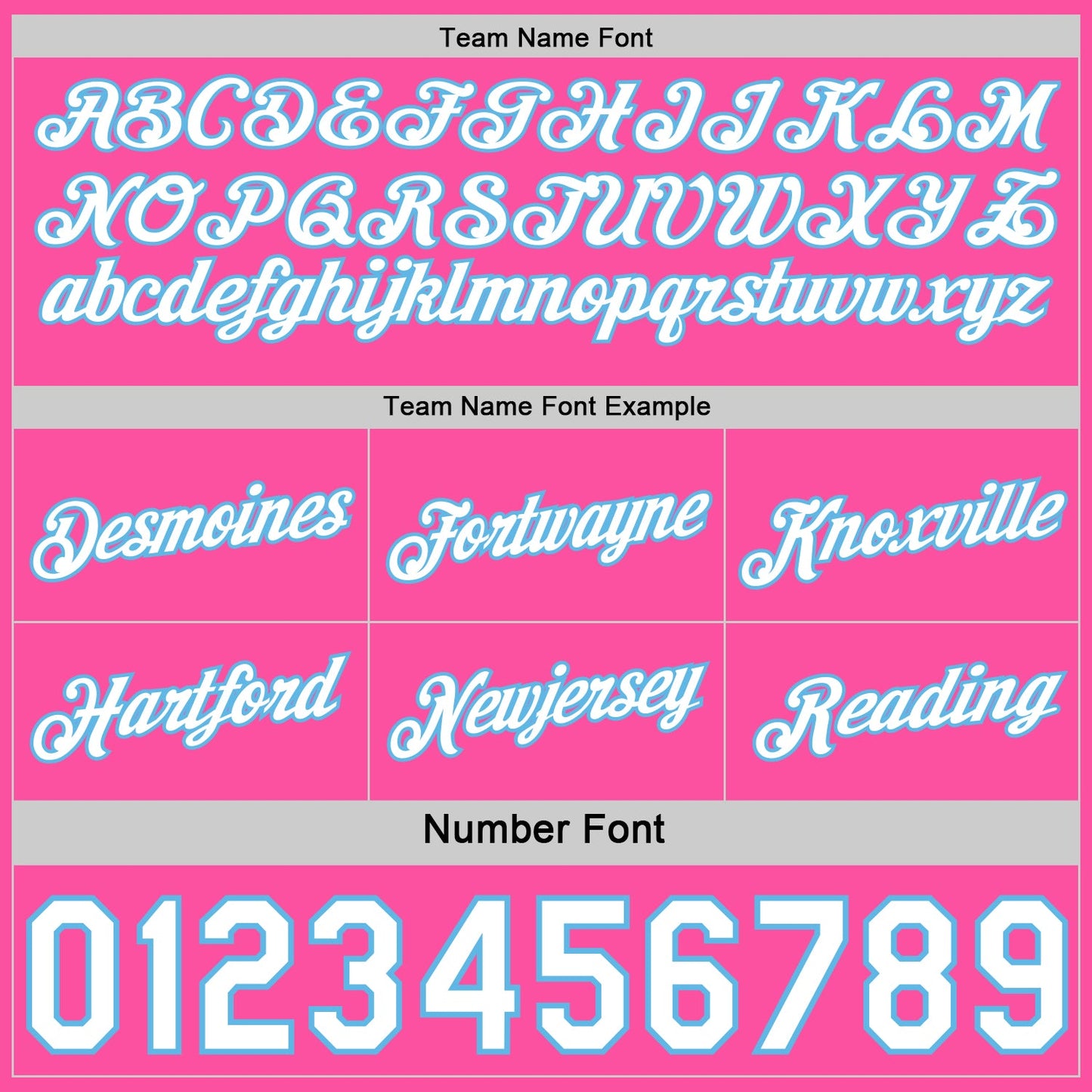 Custom Reversible Pink White-Sky Blue Double Side Star Sublimation Basketball Set Jersey view 6