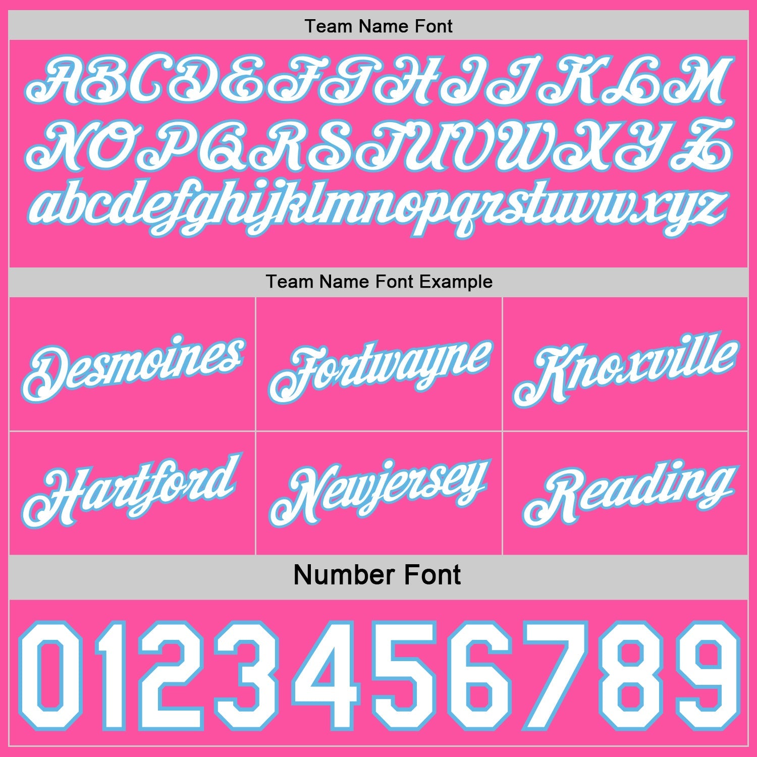 Custom Reversible Pink White-Sky Blue Double Side Star Sublimation Basketball Set Jersey view 6