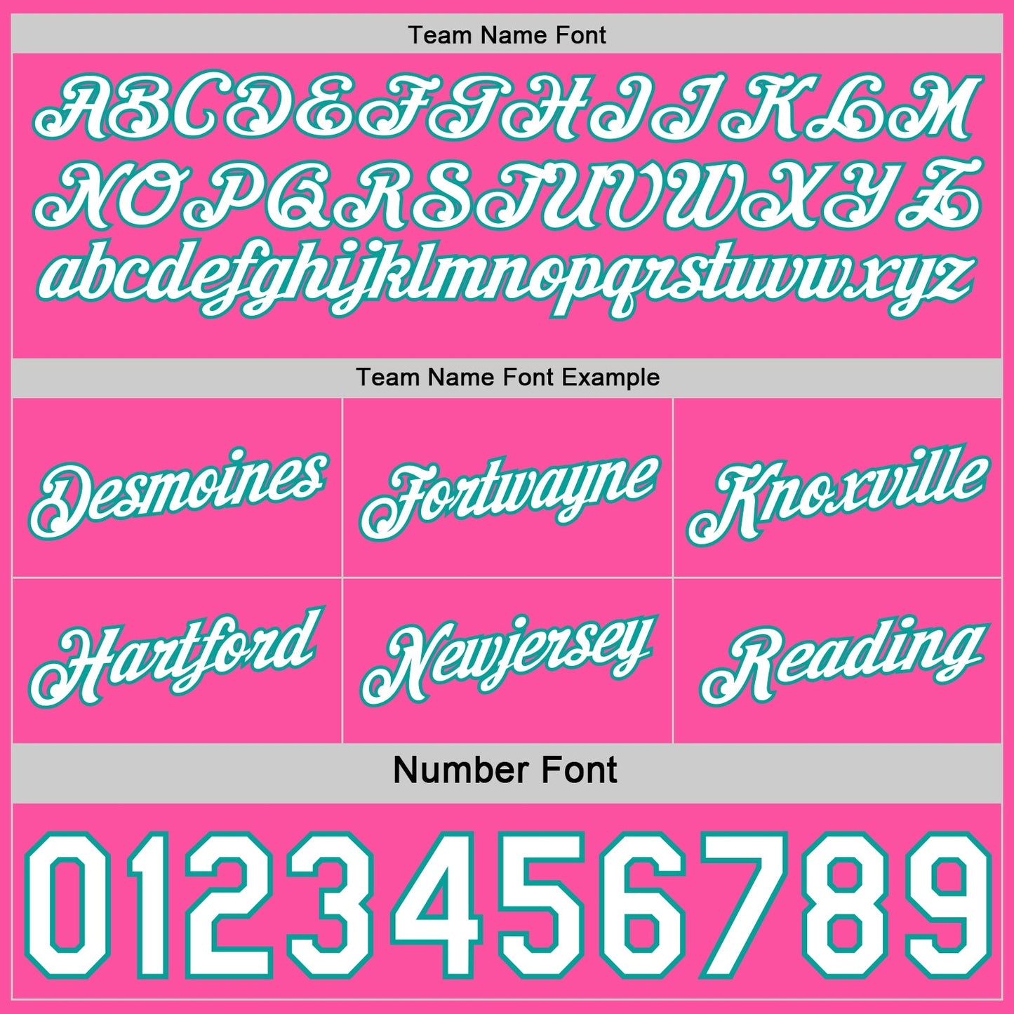 Custom Reversible Pink White-Aqua Double Side Star Sublimation Basketball Set Jersey view 6