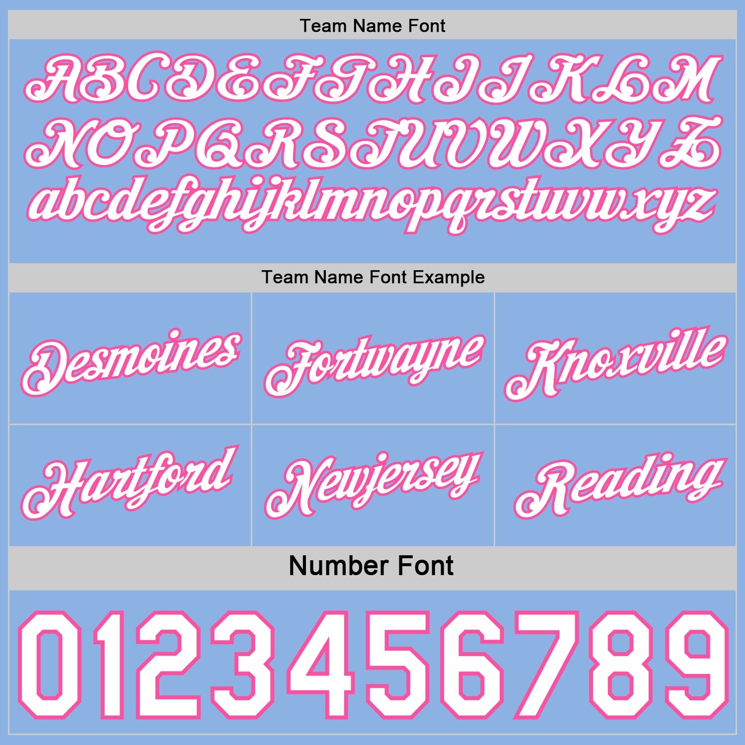 Custom Reversible Pink White-Light Blue Double Side Star Sublimation Basketball Set Jersey view 7