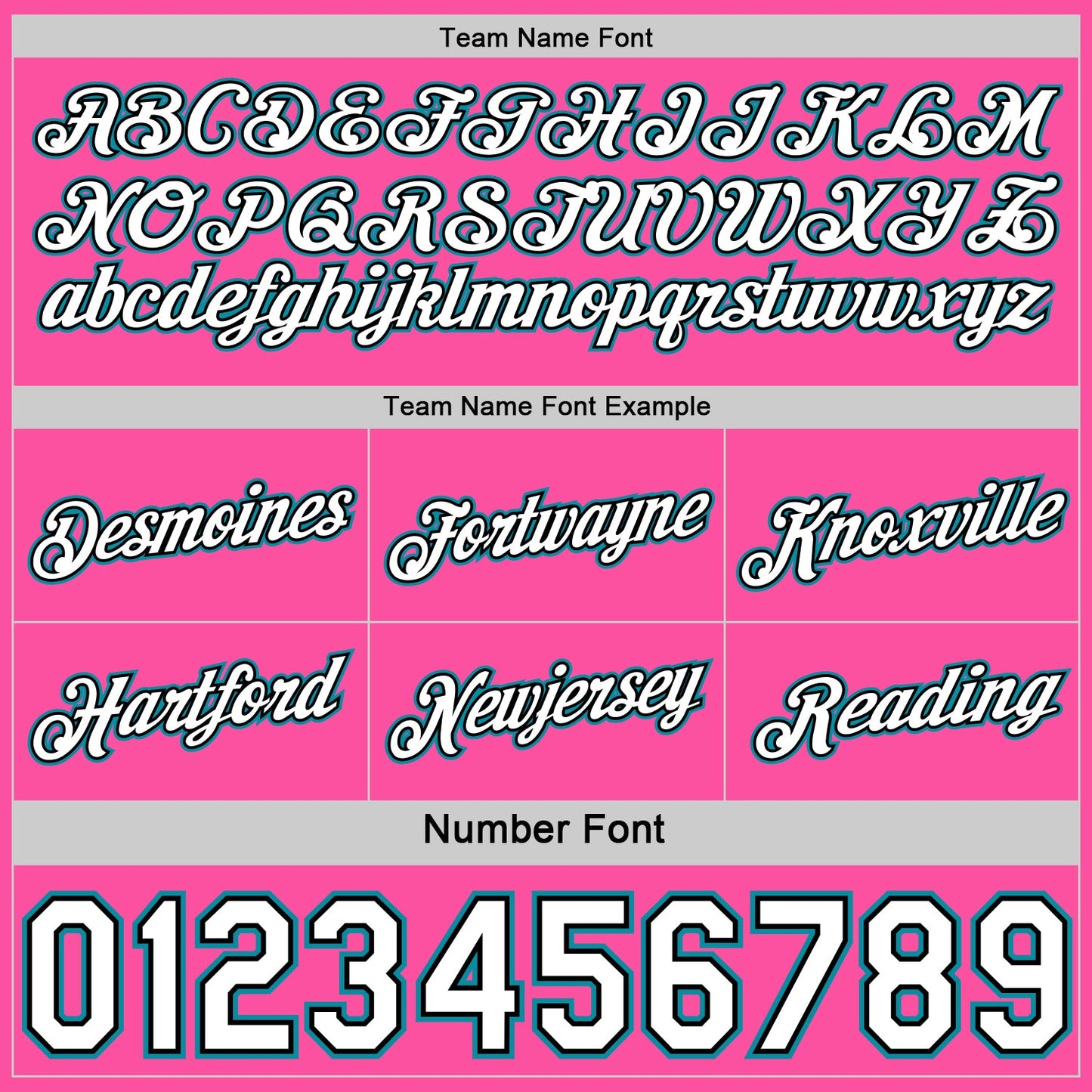 Custom Reversible Pink White Teal-Black Double Side Star Sublimation Basketball Set Jersey view 6