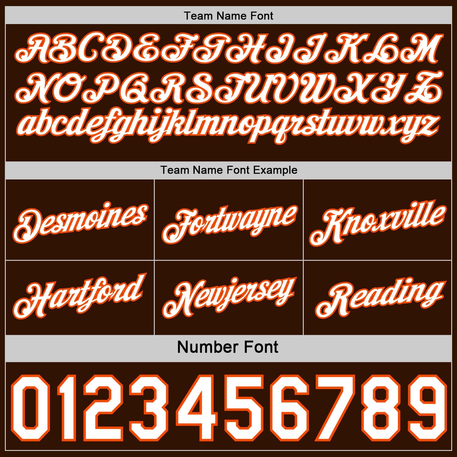 Custom Reversible Brown White-Orange Double Side Star Sublimation Basketball Set Jersey view 6