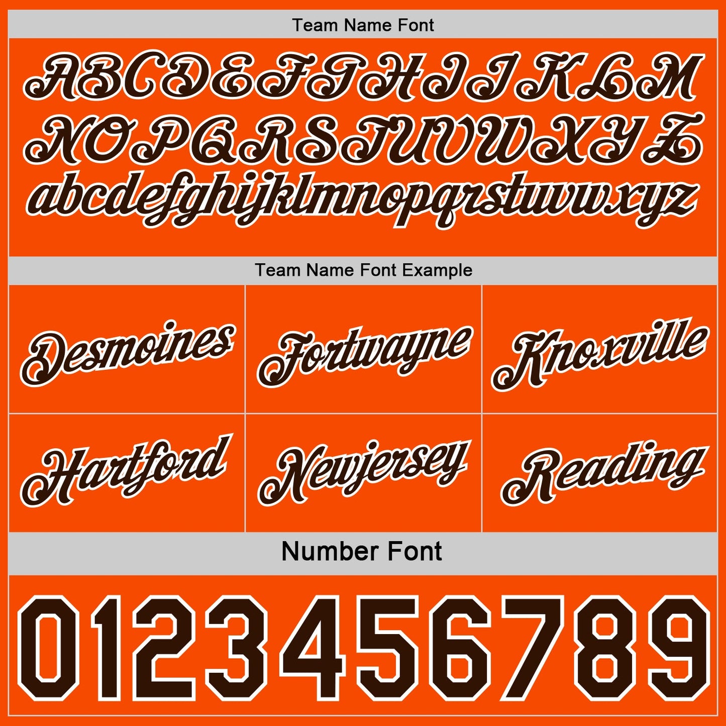 Custom Reversible Brown White-Orange Double Side Star Sublimation Basketball Set Jersey view 7