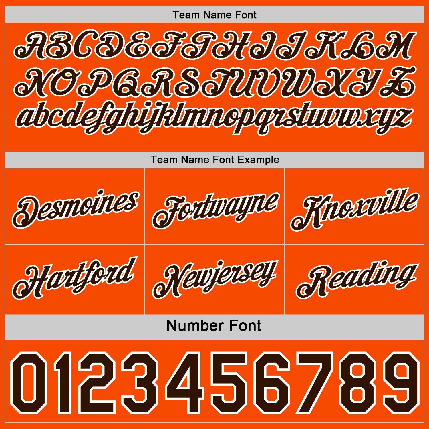 Custom Reversible Brown White-Orange Double Side Star Sublimation Basketball Set Jersey view 7