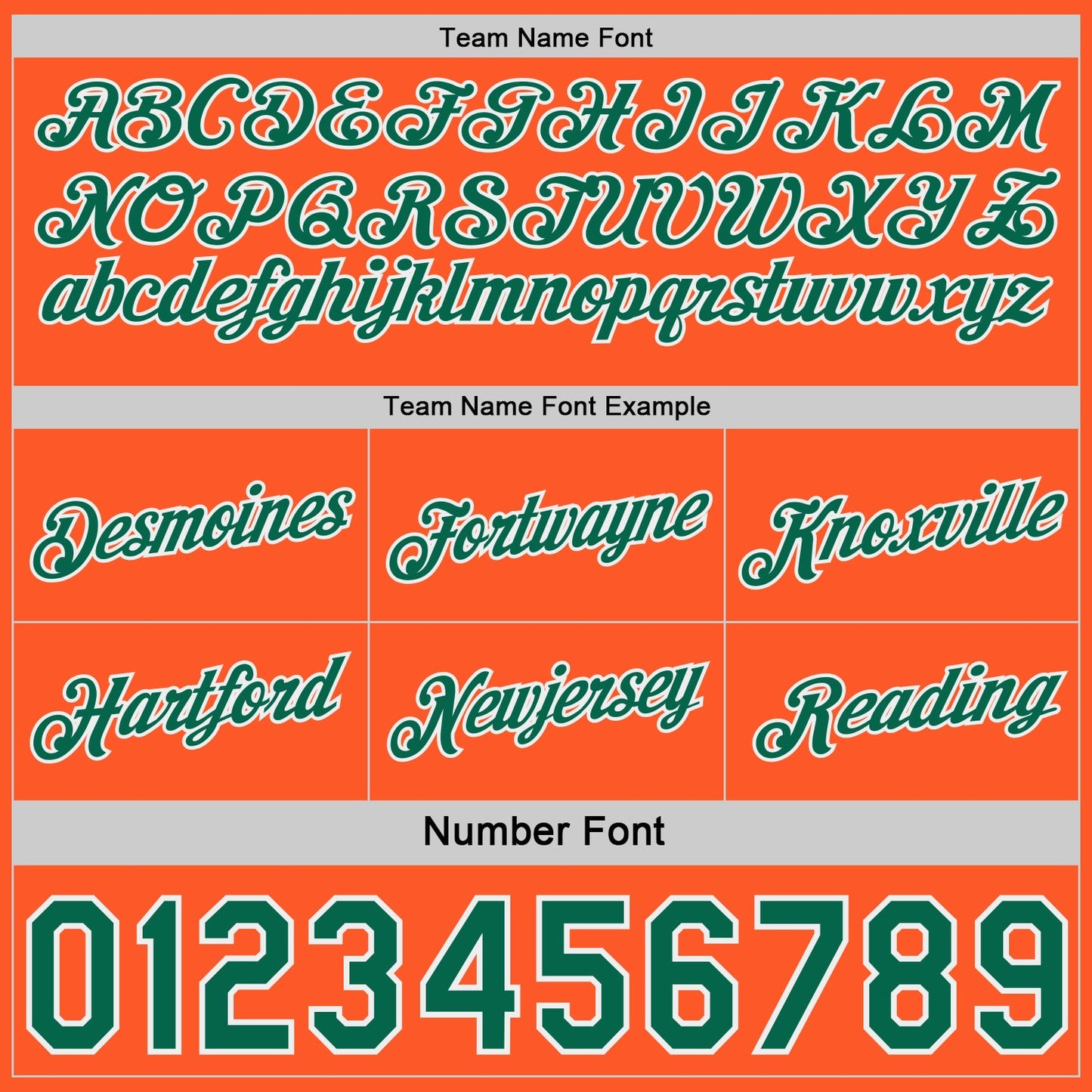 Custom Reversible Kelly Green Orange-White Double Side Star Sublimation Basketball Set Jersey view 7