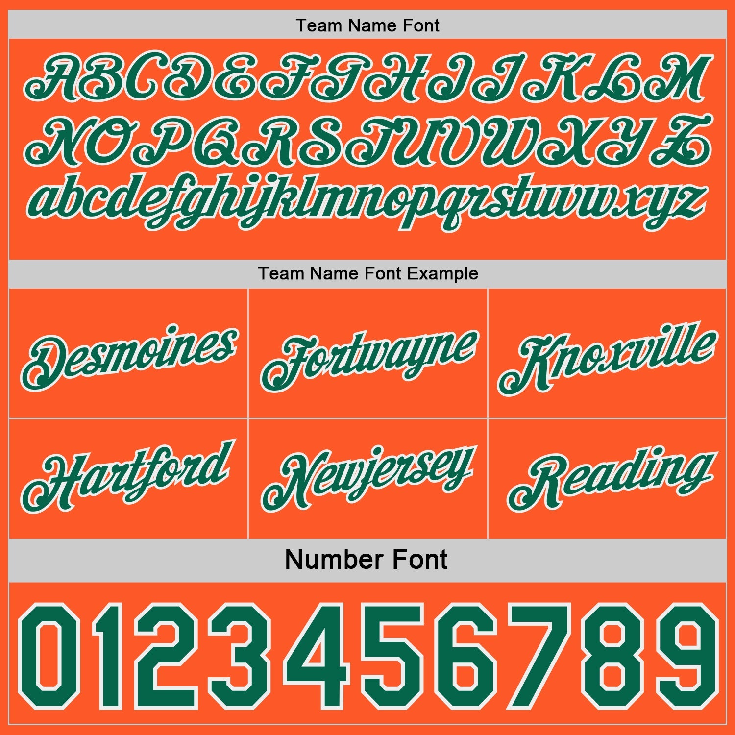 Custom Reversible Kelly Green Orange-White Double Side Star Sublimation Basketball Set Jersey view 7