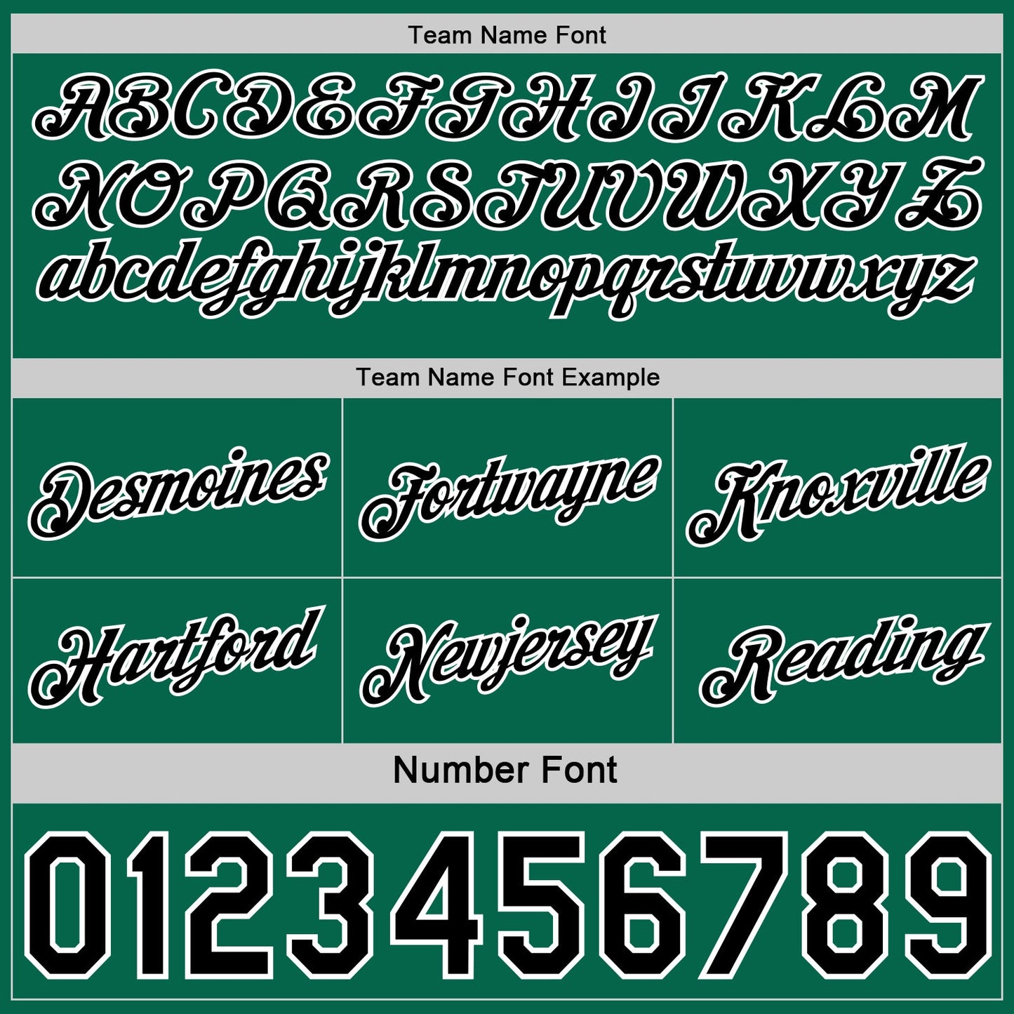 Custom Reversible Kelly Green Black-White Double Side Star Sublimation Basketball Set Jersey view 6