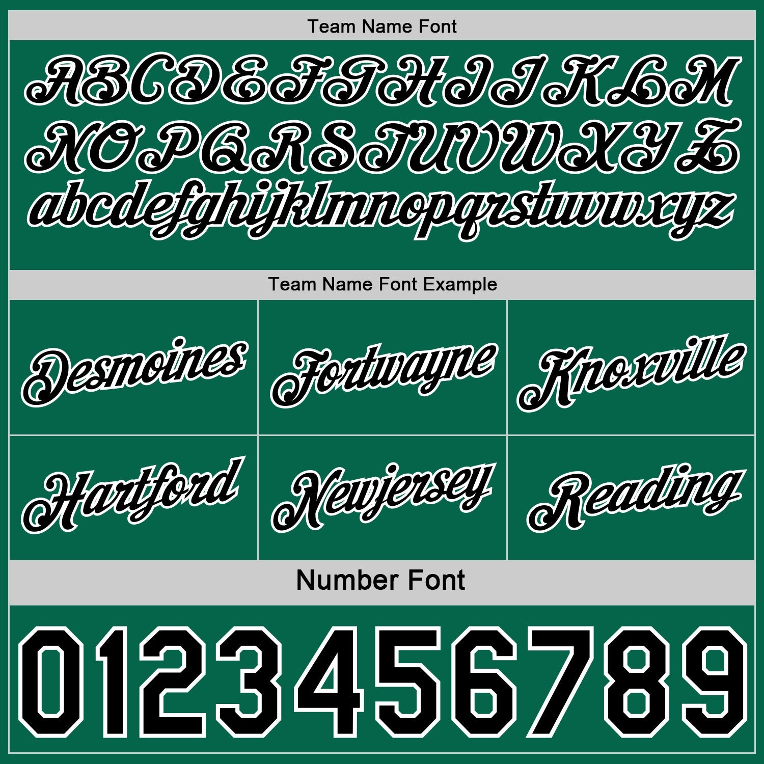 Custom Reversible Kelly Green Black-White Double Side Star Sublimation Basketball Set Jersey view 6