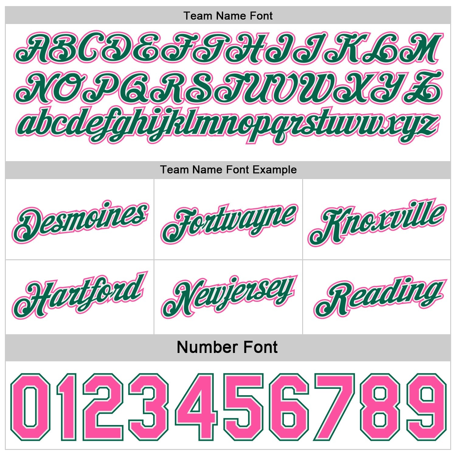 Custom Reversible Kelly Green White-Pink Double Side Star Sublimation Basketball Set Jersey view 7