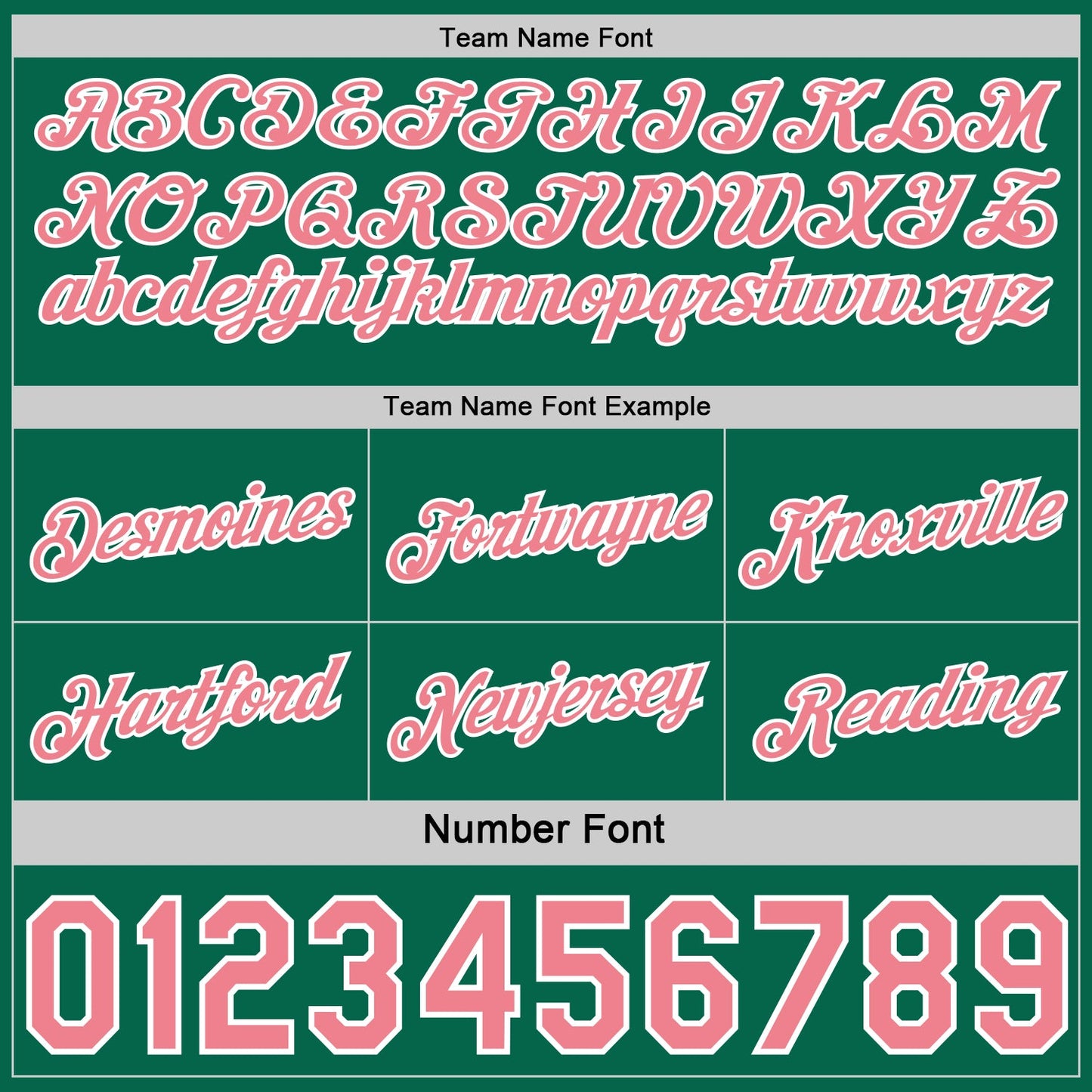 Custom Reversible Kelly Green Medium Pink-White Double Side Star Sublimation Basketball Set Jersey view 6