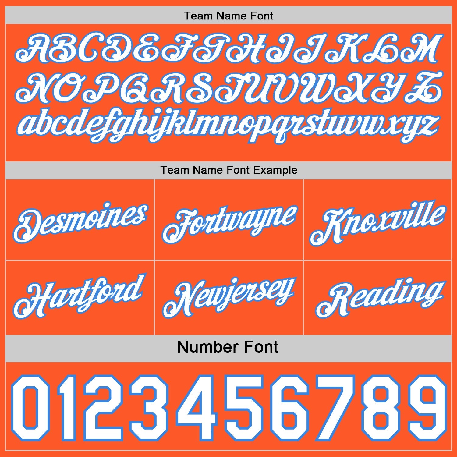Custom Reversible Orange White-Powder Blue Double Side Star Sublimation Basketball Set Jersey view 6