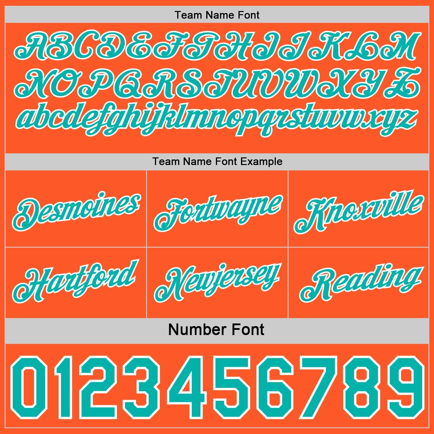 Custom Reversible Orange Aqua-White Double Side Star Sublimation Basketball Set Jersey view 6
