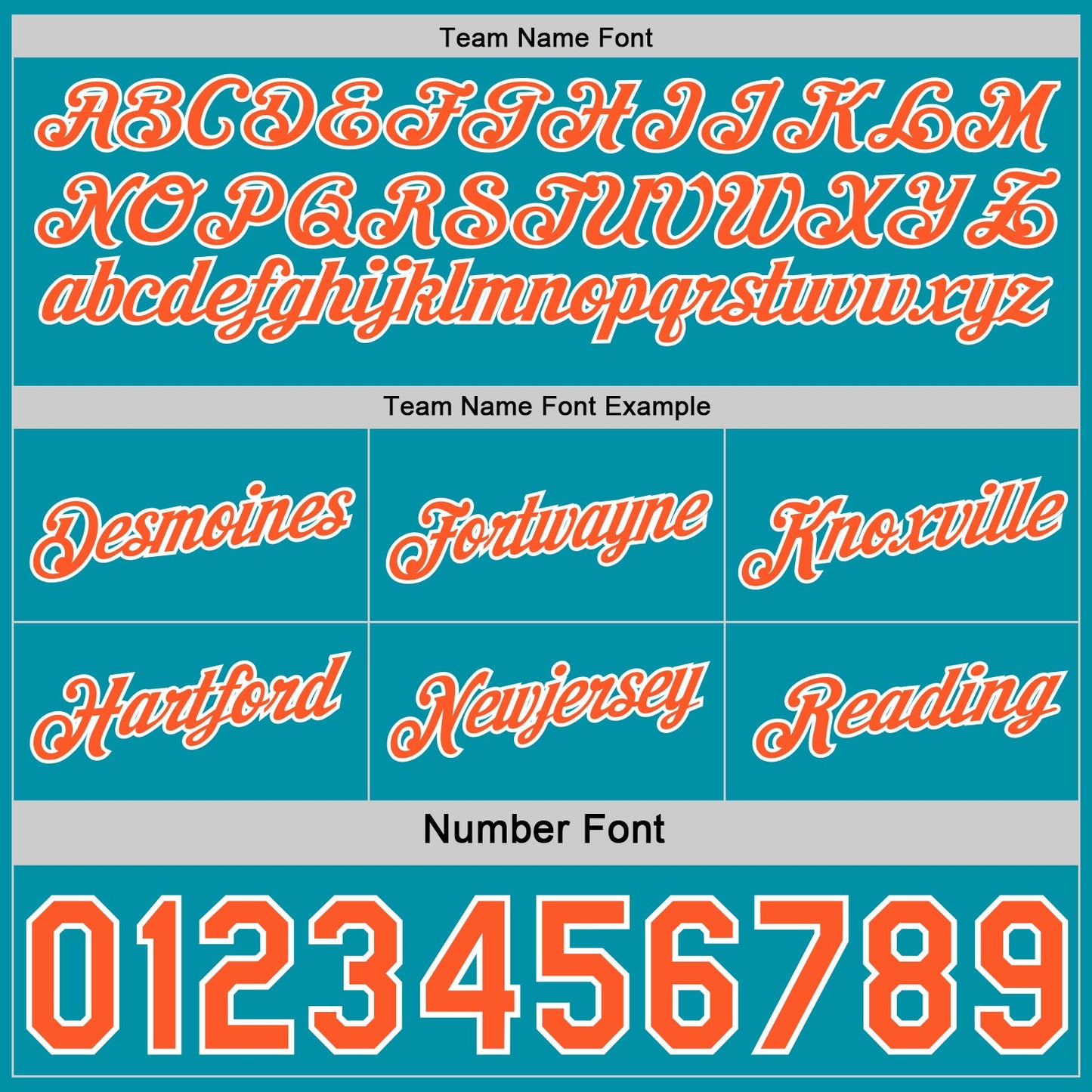 Custom Reversible Teal Orange-White Double Side Star Sublimation Basketball Set Jersey view 6