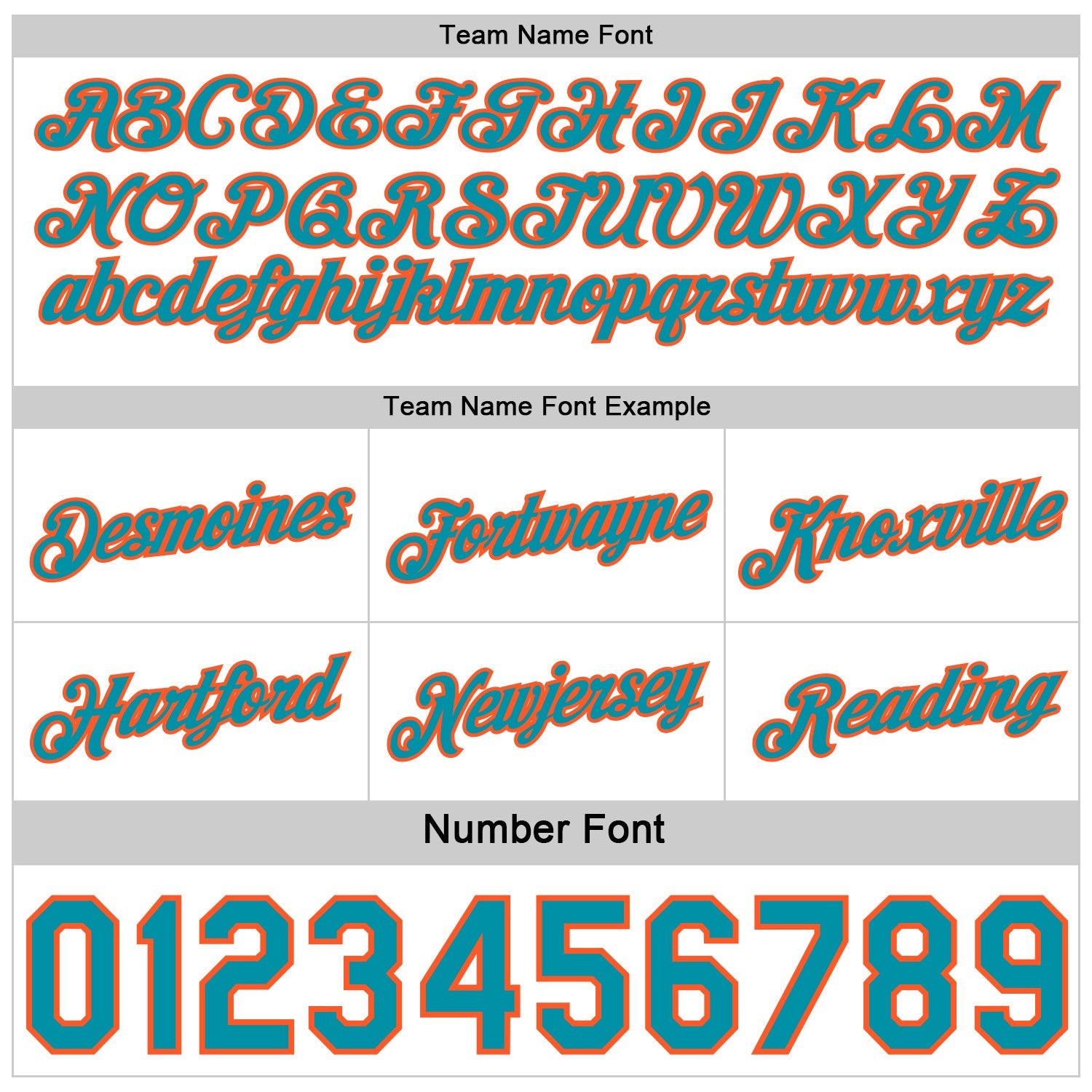 Custom Reversible Teal Orange-White Double Side Star Sublimation Basketball Set Jersey view 7