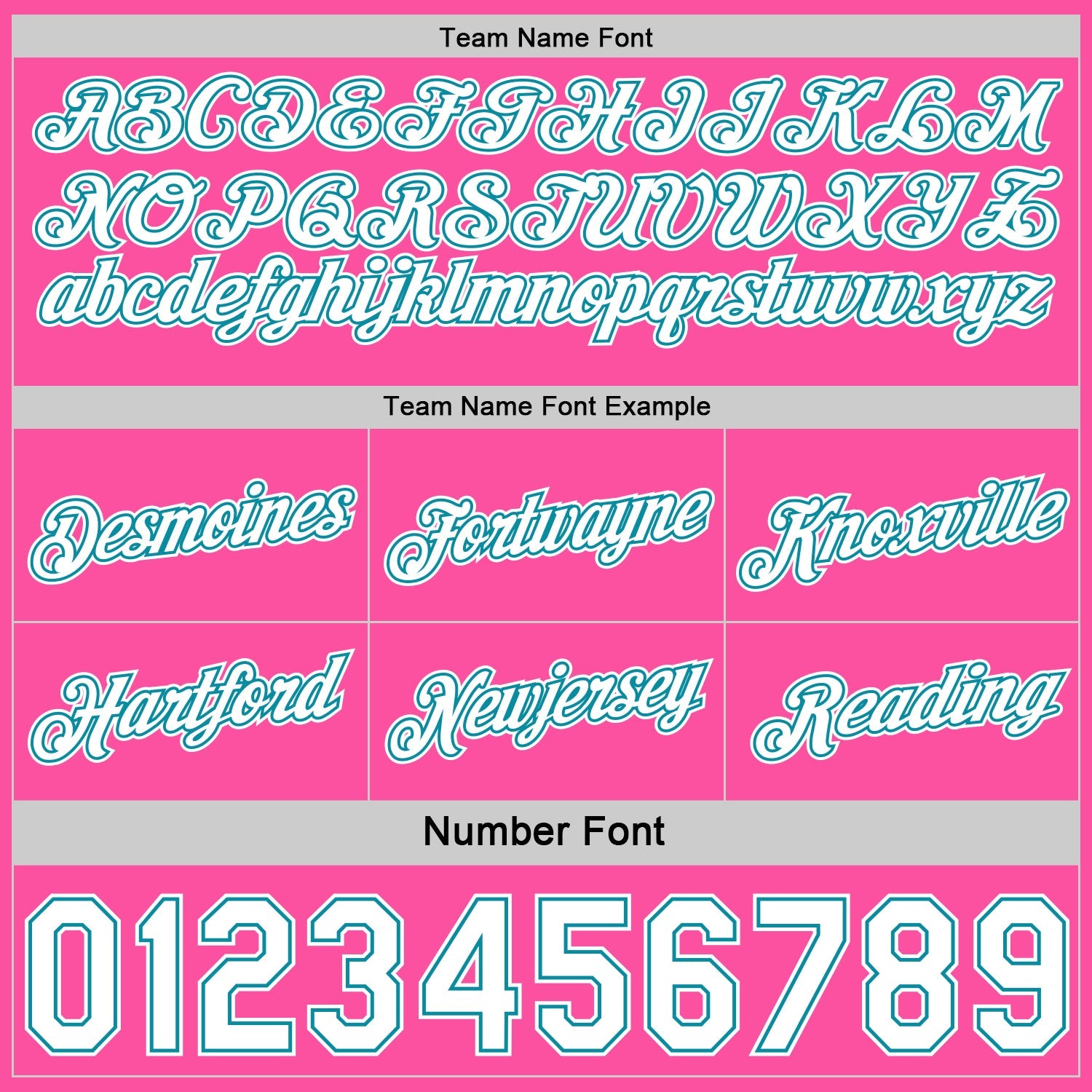 Custom Reversible Teal White-Pink Double Side Star Sublimation Basketball Set Jersey view 7