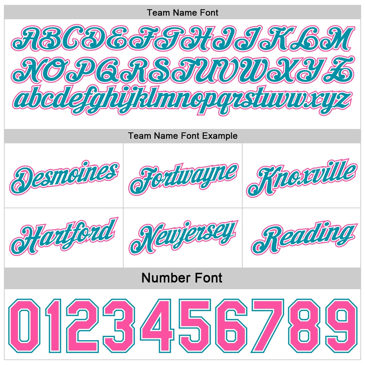 Custom Reversible Teal White-Pink Double Side Star Sublimation Basketball Set Jersey view 7