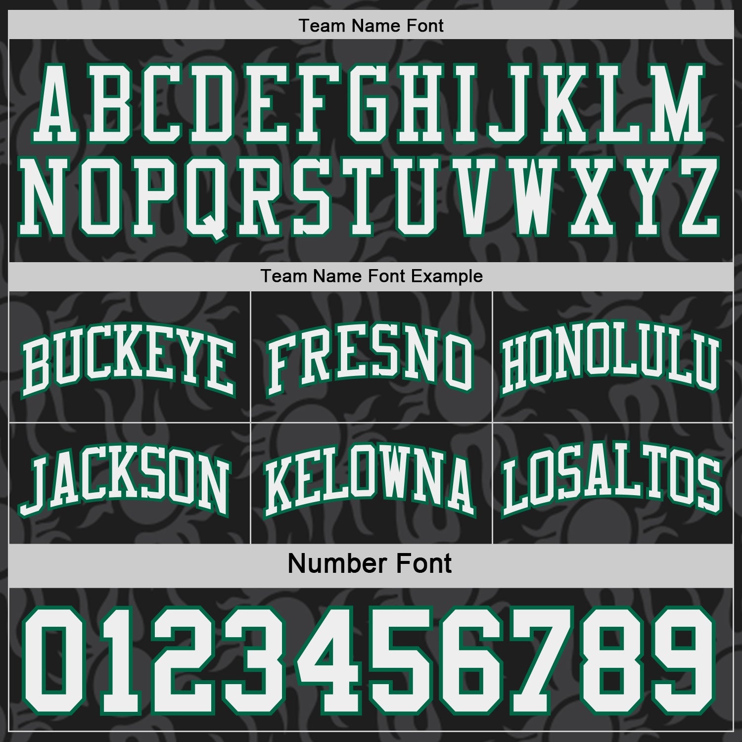Custom Black White-Kelly Green Side Panel Stripe Sun Flame Reversible Double Side Sublimation Basketball Set Jersey view 4