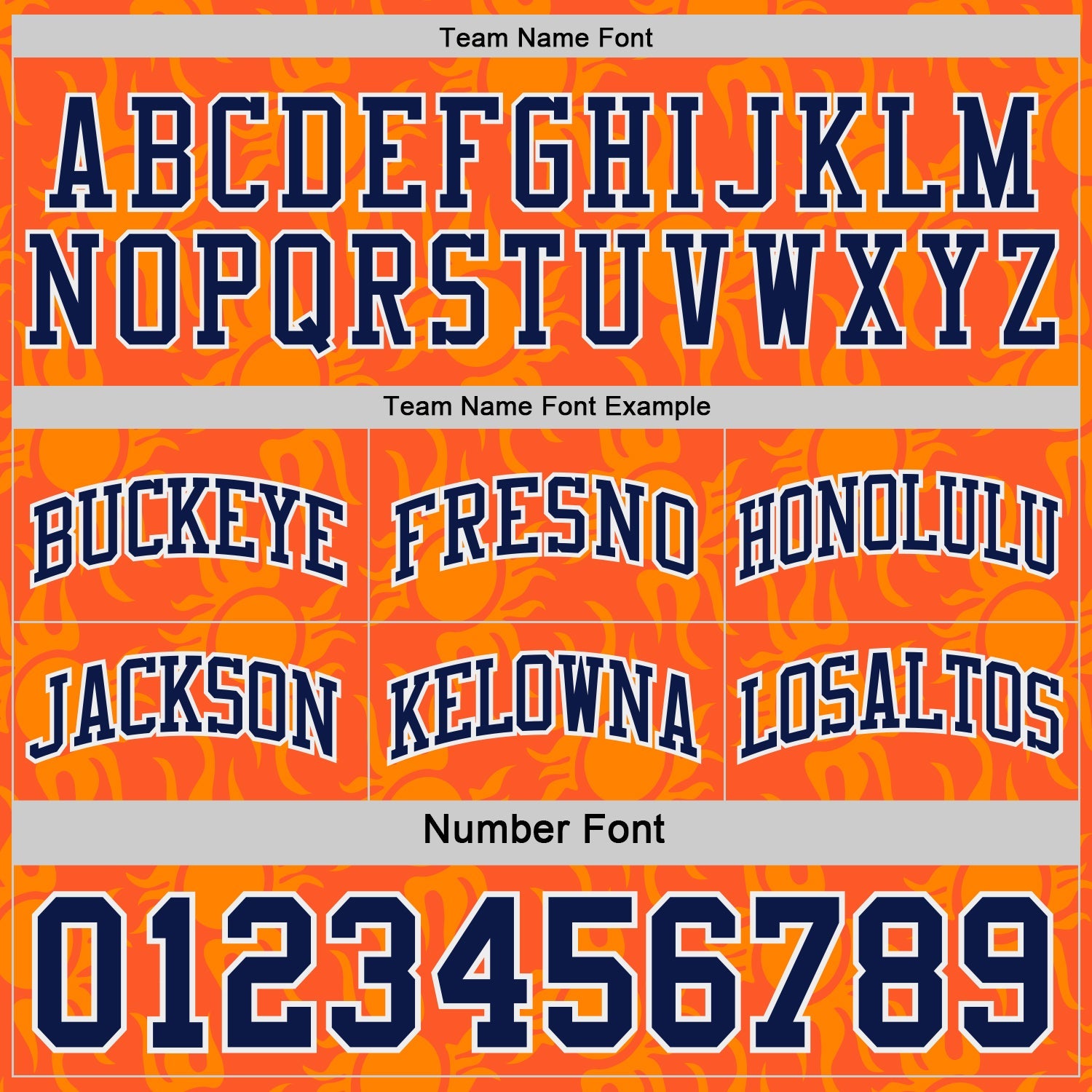 Custom Navy Orange-White Side Panel Stripe Sun Flame Reversible Double Side Sublimation Basketball Set Jersey view 5