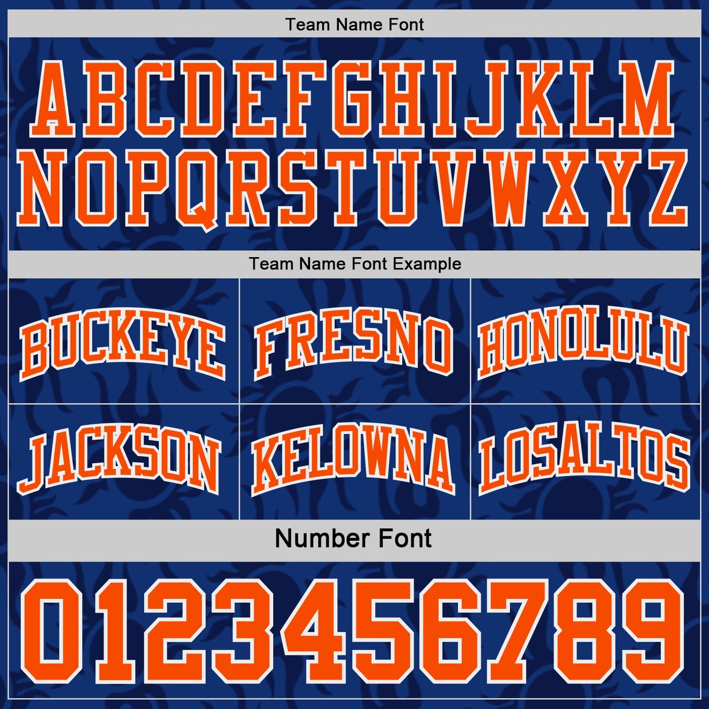 Custom Royal Orange-White Side Panel Stripe Sun Flame Reversible Double Side Sublimation Basketball Set Jersey view 4