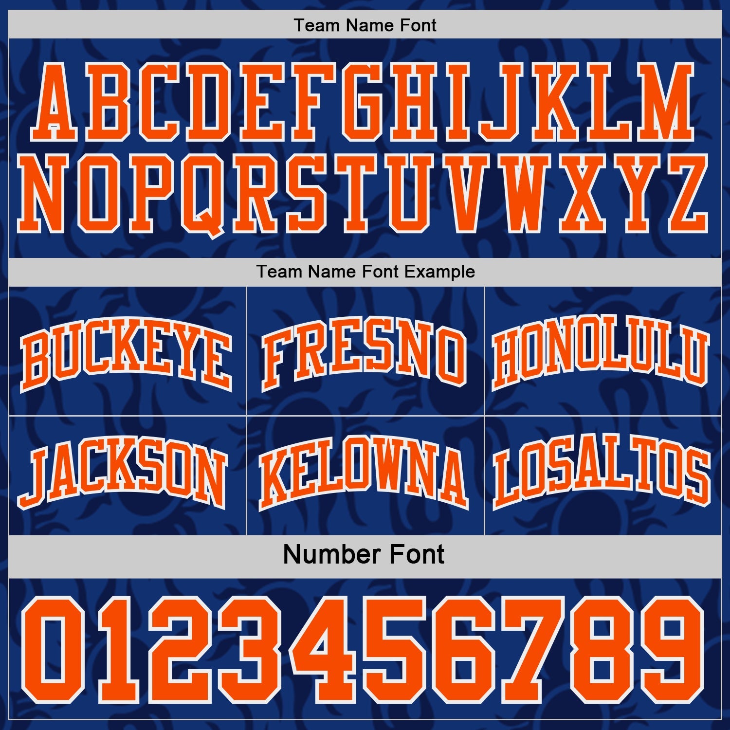 Custom Royal Orange-White Side Panel Stripe Sun Flame Reversible Double Side Sublimation Basketball Set Jersey view 4