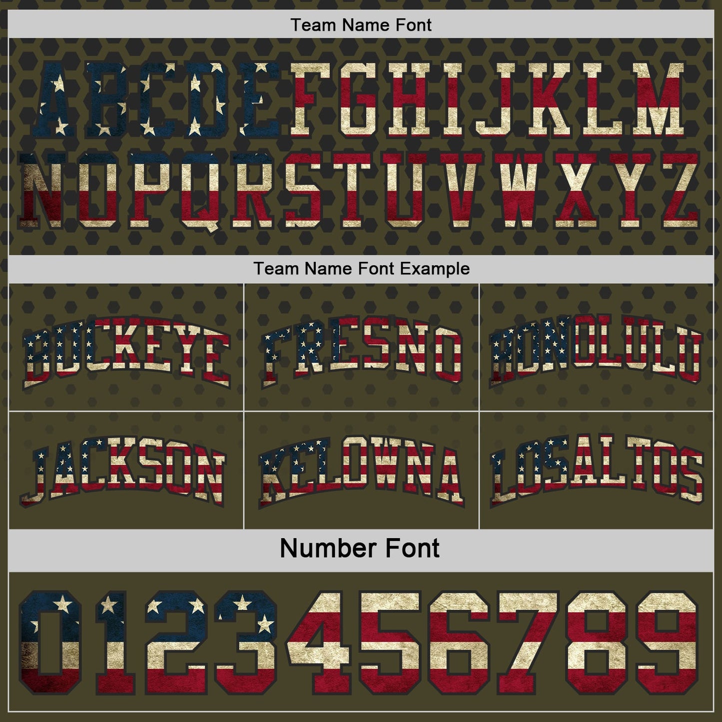 Custom Black Vintage USA Flag Olive-Cream Side Panel Stripe Gradient Geometric Honeycomb Reversible Double Side Sublimation Basketball Set Jersey view 5