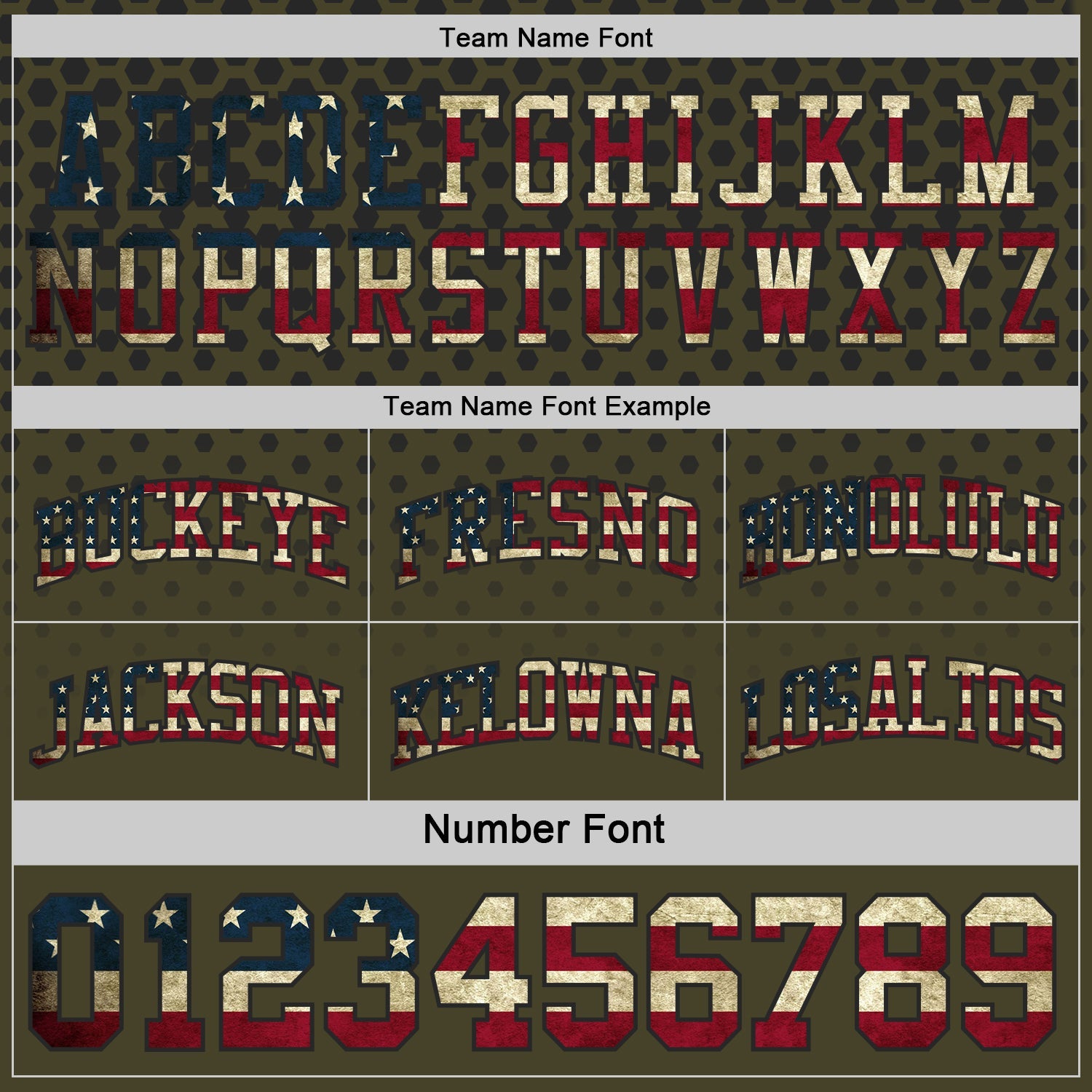 Custom Black Vintage USA Flag Olive-Cream Side Panel Stripe Gradient Geometric Honeycomb Reversible Double Side Sublimation Basketball Set Jersey view 5