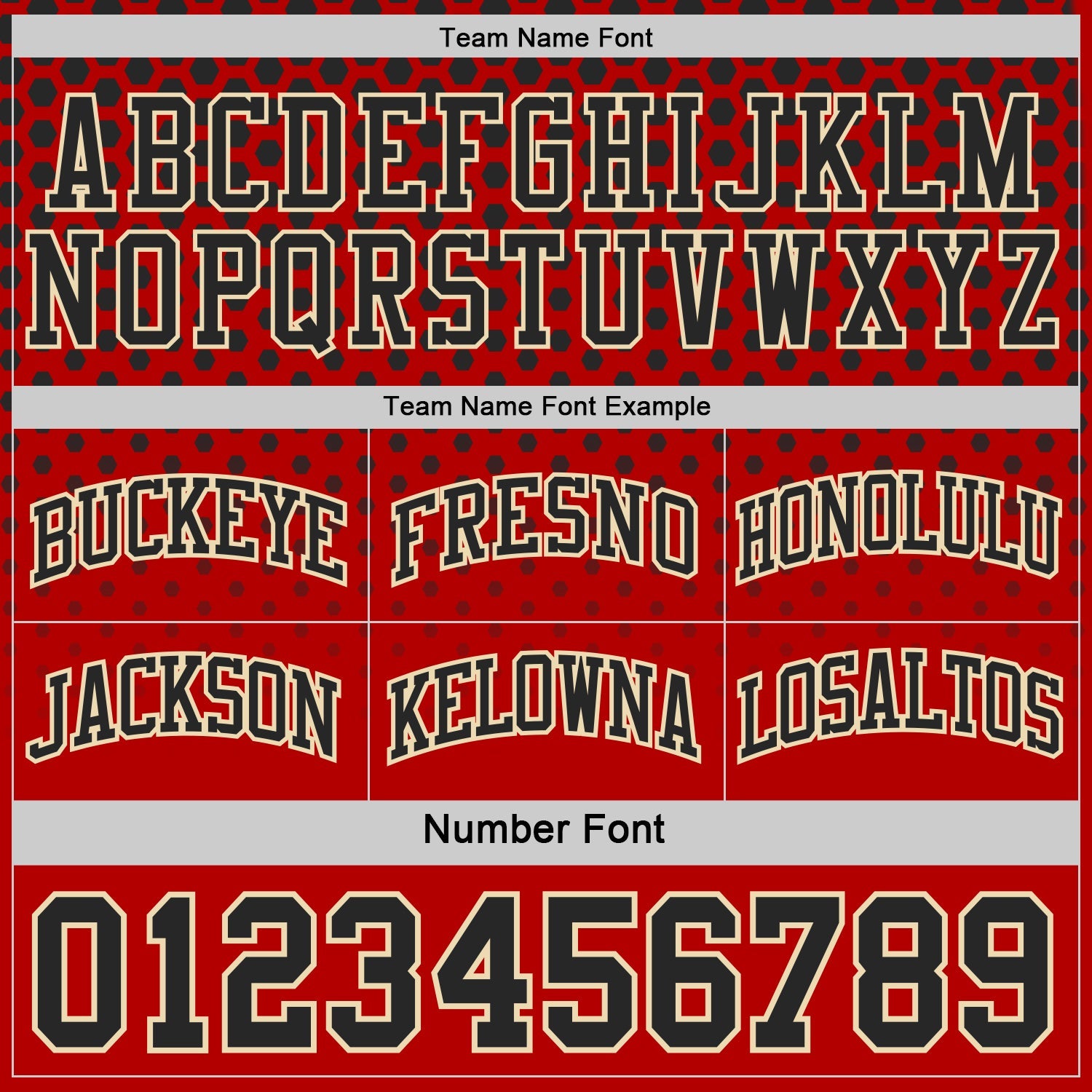 Custom Black Red-Cream Side Panel Stripe Gradient Geometric Honeycomb Reversible Double Side Sublimation Basketball Set Jersey view 5