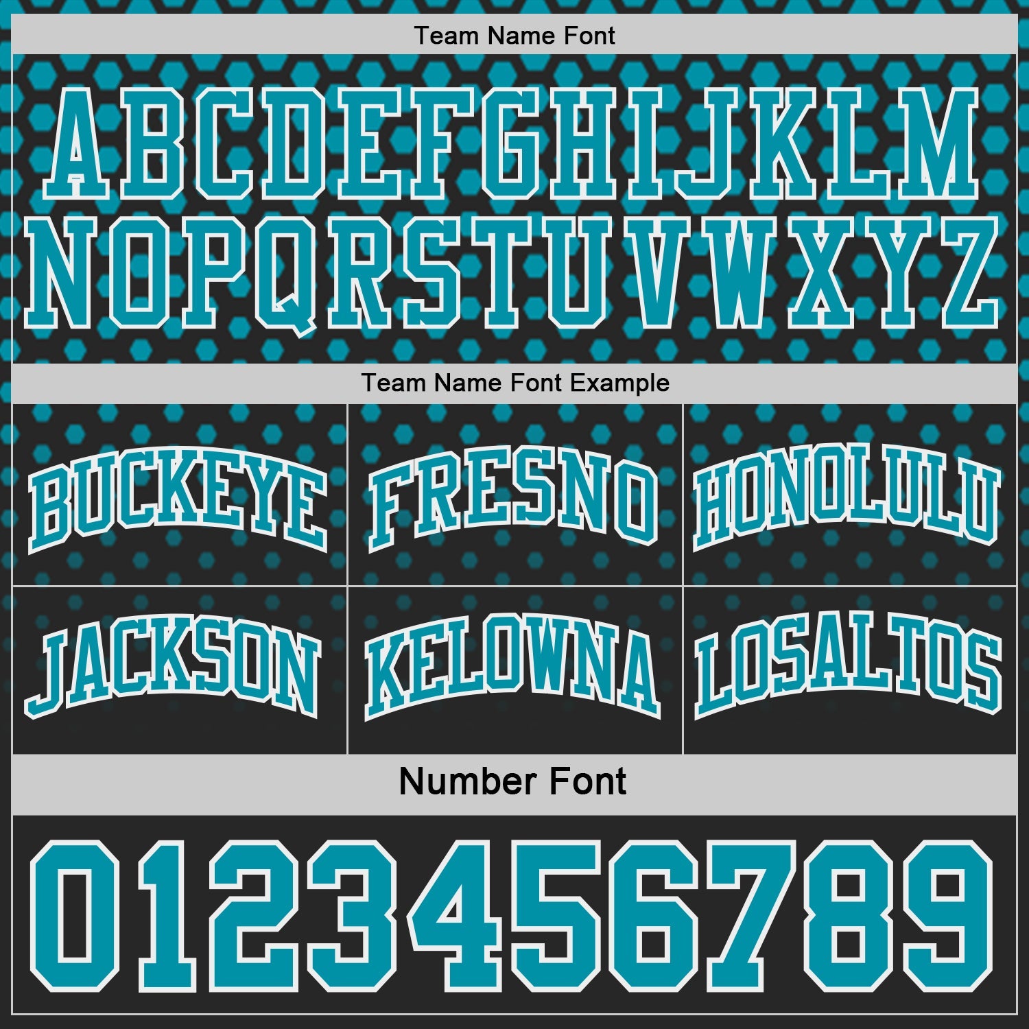Custom Black Teal White Side Panel Stripe Gradient Geometric Honeycomb Reversible Double Side Sublimation Basketball Set Jersey view 4