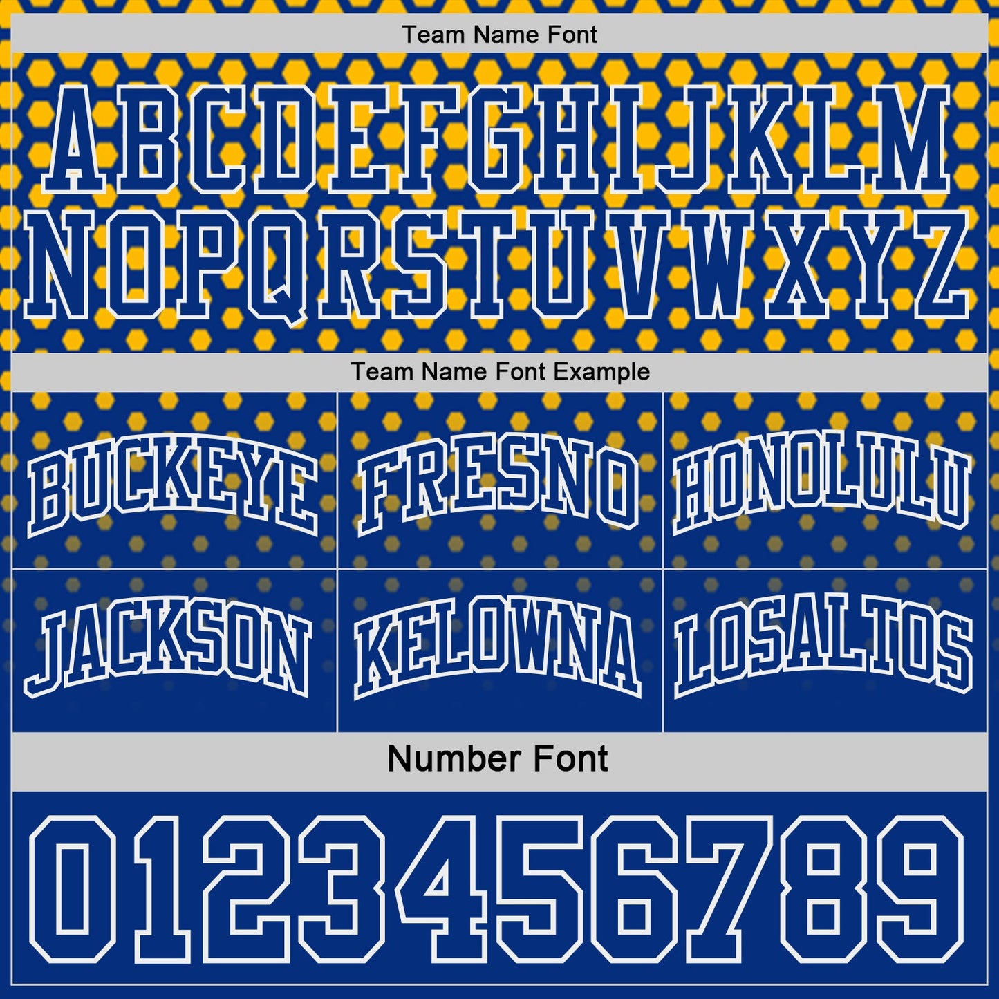 Custom Royal Gold-White Side Panel Stripe Gradient Geometric Honeycomb Reversible Double Side Sublimation Basketball Set Jersey view 4