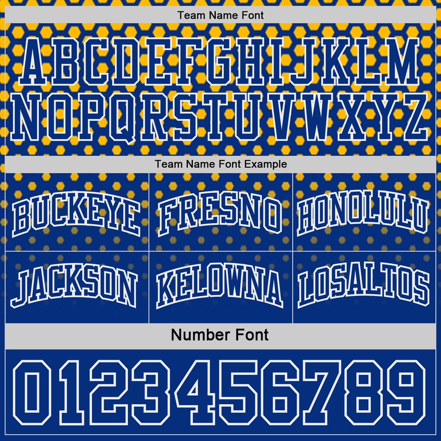Custom Royal Gold-White Side Panel Stripe Gradient Geometric Honeycomb Reversible Double Side Sublimation Basketball Set Jersey view 4
