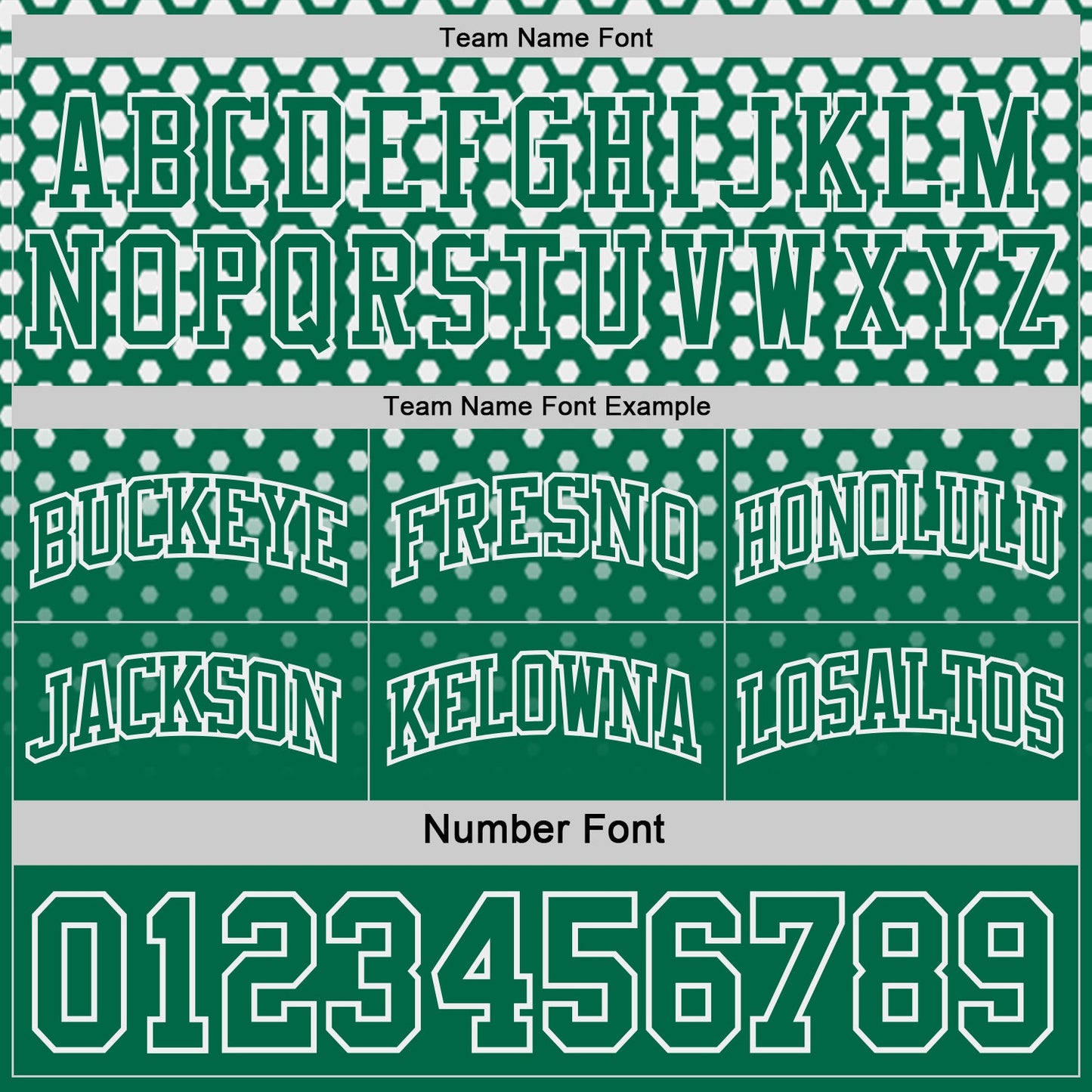 Custom Kelly Green-White Side Panel Stripe Gradient Geometric Honeycomb Reversible Double Side Sublimation Basketball Set Jersey view 4