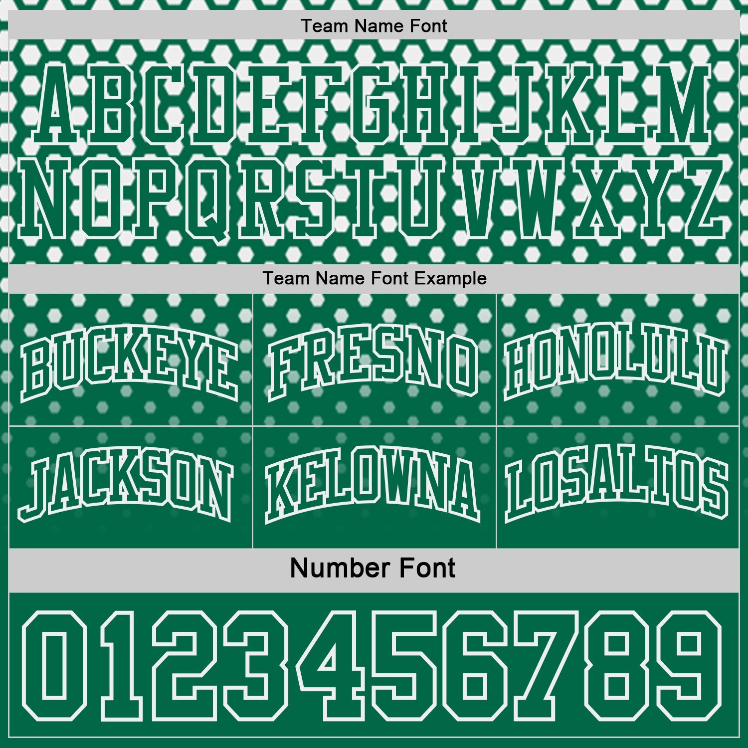 Custom Kelly Green-White Side Panel Stripe Gradient Geometric Honeycomb Reversible Double Side Sublimation Basketball Set Jersey view 4
