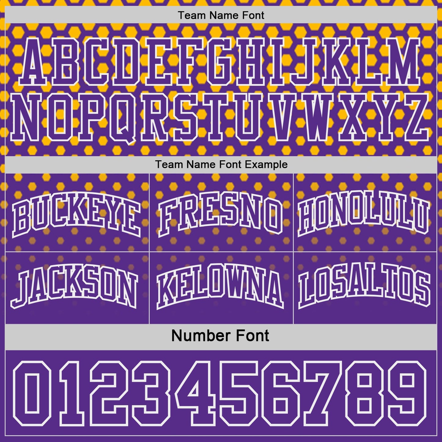 Custom Purple Gold-White Side Panel Stripe Gradient Geometric Honeycomb Reversible Double Side Sublimation Basketball Set Jersey view 4