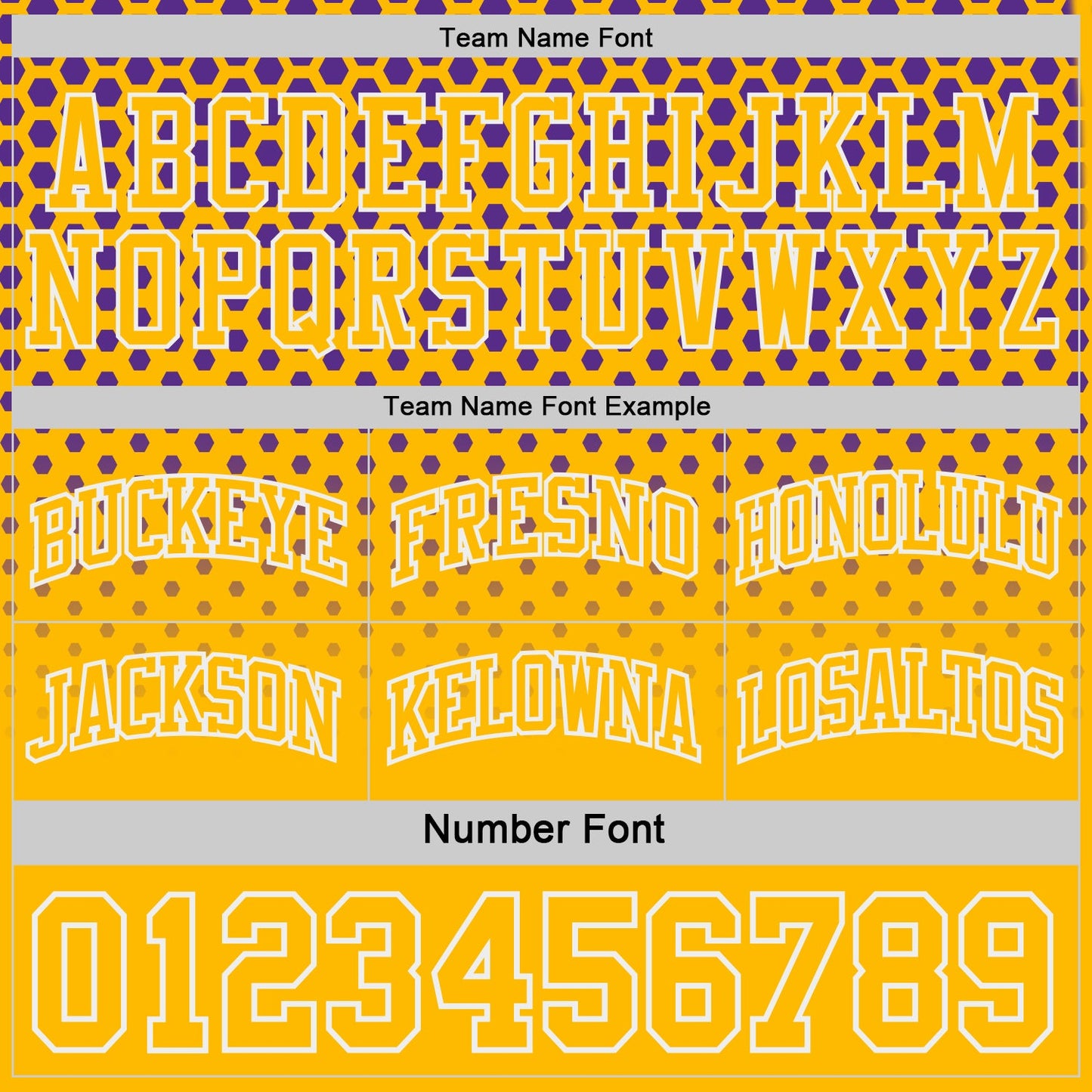 Custom Purple Gold-White Side Panel Stripe Gradient Geometric Honeycomb Reversible Double Side Sublimation Basketball Set Jersey view 5
